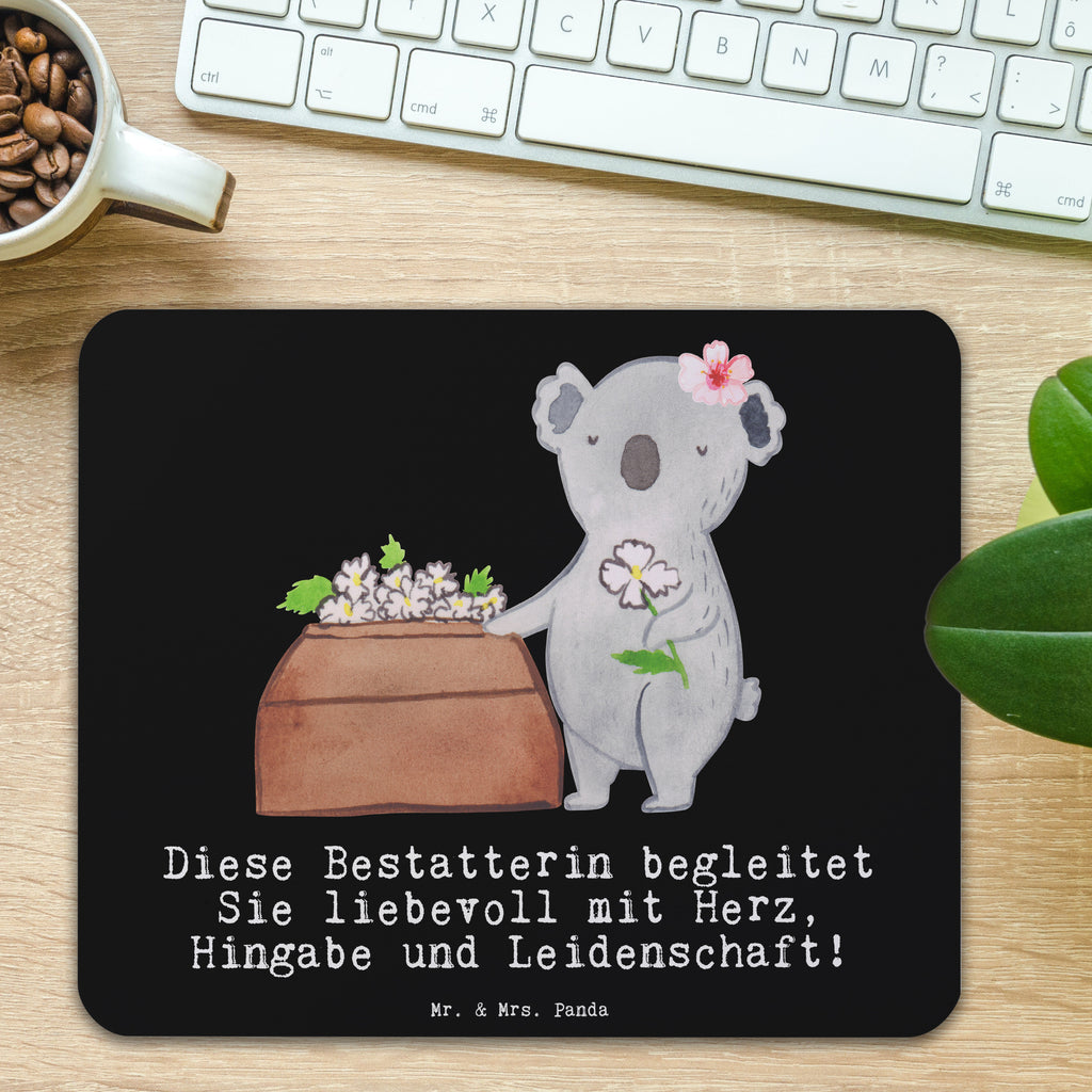 Mauspad Bestatterin mit Herz Mousepad, Computer zubehör, Büroausstattung, PC Zubehör, Arbeitszimmer, Mauspad, Einzigartiges Mauspad, Designer Mauspad, Mausunterlage, Mauspad Büro, Beruf, Ausbildung, Jubiläum, Abschied, Rente, Kollege, Kollegin, Geschenk, Schenken, Arbeitskollege, Mitarbeiter, Firma, Danke, Dankeschön