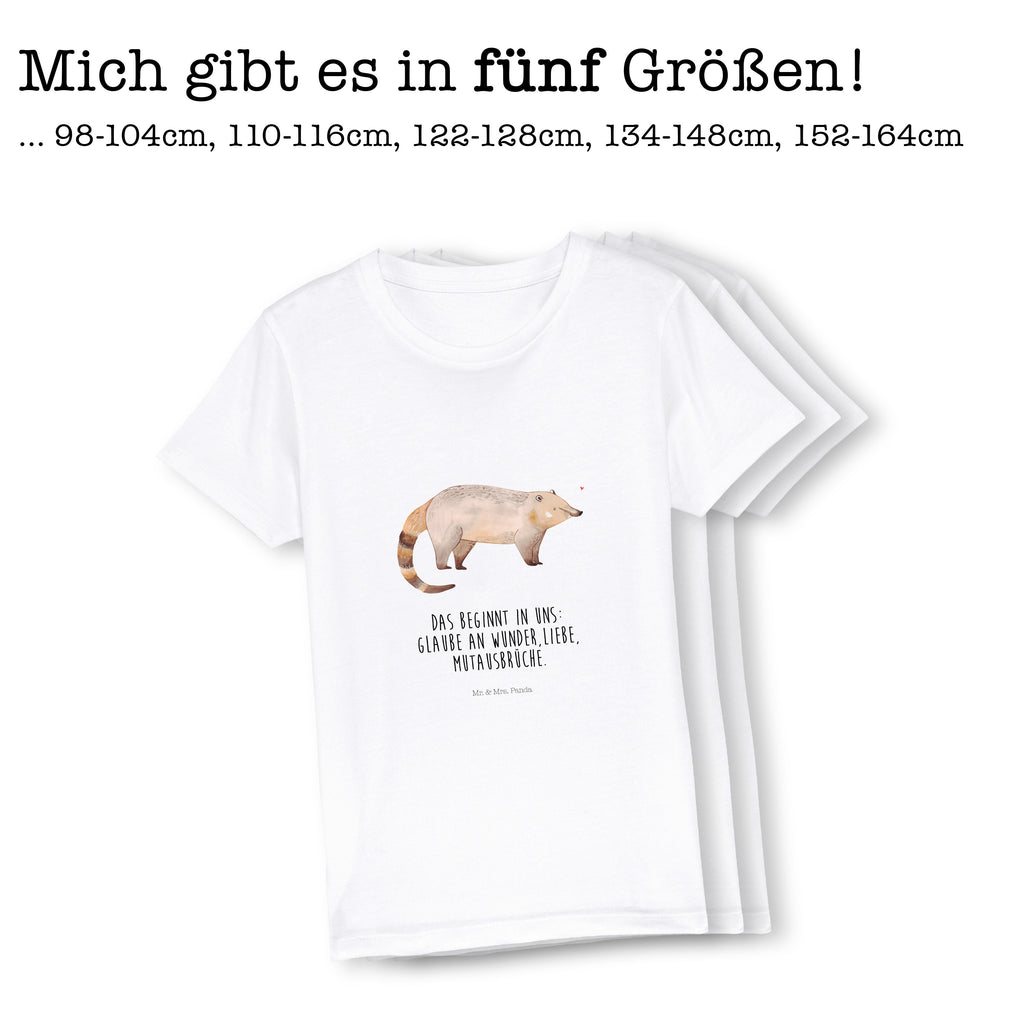 Organic Kinder T-Shirt Nasenbaer Kinder T-Shirt, Kinder T-Shirt Mädchen, Kinder T-Shirt Jungen, Tiermotive, Gute Laune, lustige Sprüche, Tiere, Nasenbär, Nasenbären, Rüsselbär, Bär