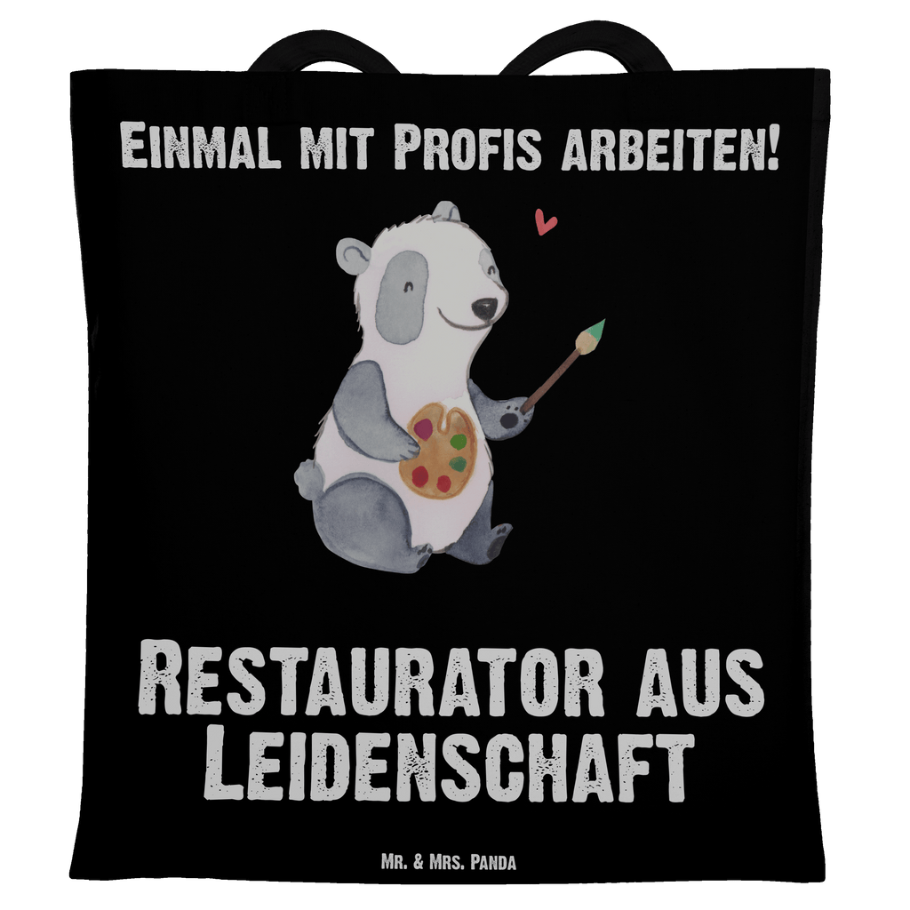 Tragetasche Restaurator aus Leidenschaft Beuteltasche, Beutel, Einkaufstasche, Jutebeutel, Stoffbeutel, Tasche, Shopper, Umhängetasche, Strandtasche, Schultertasche, Stofftasche, Tragetasche, Badetasche, Jutetasche, Einkaufstüte, Laptoptasche, Beruf, Ausbildung, Jubiläum, Abschied, Rente, Kollege, Kollegin, Geschenk, Schenken, Arbeitskollege, Mitarbeiter, Firma, Danke, Dankeschön