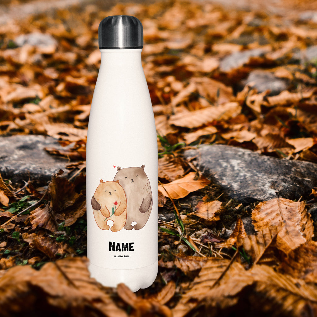 Personalisierte Thermosflasche Bären Liebe Personalisierte Isolierflasche, Personalisierte Thermoflasche, Personalisierte Trinkflasche, Trinkflasche Mit Namen, Wunschname, Bedrucken, Namensflasche, Liebe, Partner, Freund, Freundin, Ehemann, Ehefrau, Heiraten, Verlobung, Heiratsantrag, Liebesgeschenk, Jahrestag, Hocheitstag, Verliebt, Verlobt, Verheiratet, Geschenk Freundin, Geschenk Freund, Liebesbeweis, Hochzeitstag, Geschenk Hochzeit, Bären, Bärchen, Bär