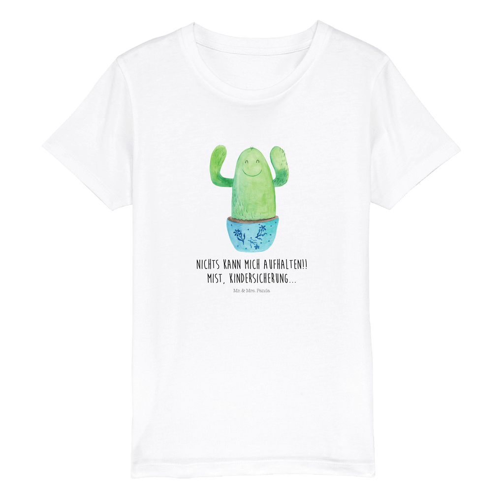 Organic Kinder T-Shirt Kaktus Happy Kinder T-Shirt, Kinder T-Shirt Mädchen, Kinder T-Shirt Jungen, Kaktus, Kakteen, Motivation, Spruch, lustig, Kindersicherung, Neustart, Büro, Büroalltag, Kollege, Kollegin, Freundin, Mutter, Familie, Ausbildung