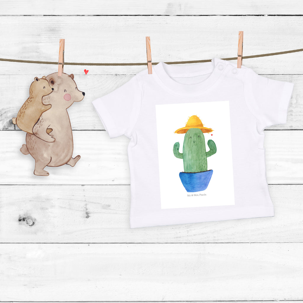 Organic Baby Shirt Kaktus Hut Baby T-Shirt, Jungen Baby T-Shirt, Mädchen Baby T-Shirt, Shirt, Kaktus, Kakteen, Reisen, Weltreise, Weltenbummler, Reisetagebuch, Städtetrip, Kaktusliebe, Geschenkidee, Spruch, Motivation