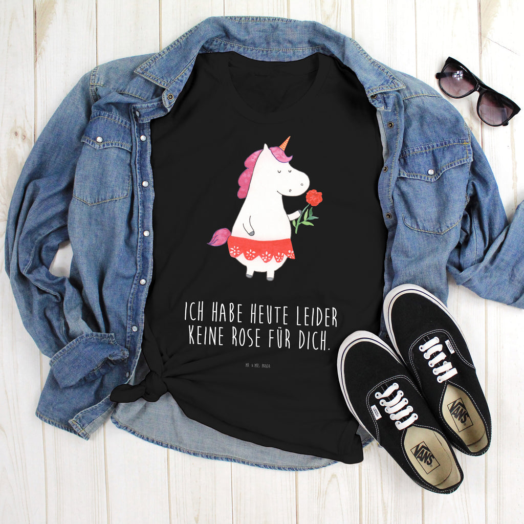 T-Shirt Standard Einhorn Dame T-Shirt, Shirt, Tshirt, Lustiges T-Shirt, T-Shirt mit Spruch, Party, Junggesellenabschied, Jubiläum, Geburstag, Herrn, Damen, Männer, Frauen, Schlafshirt, Nachthemd, Sprüche, Einhorn, Einhörner, Einhorn Deko, Pegasus, Unicorn, Dame, Lady, feine Dame, Freundin, Frau, Bachelor, Bachelorette, Abfuhr, Schluss machen, Trennung