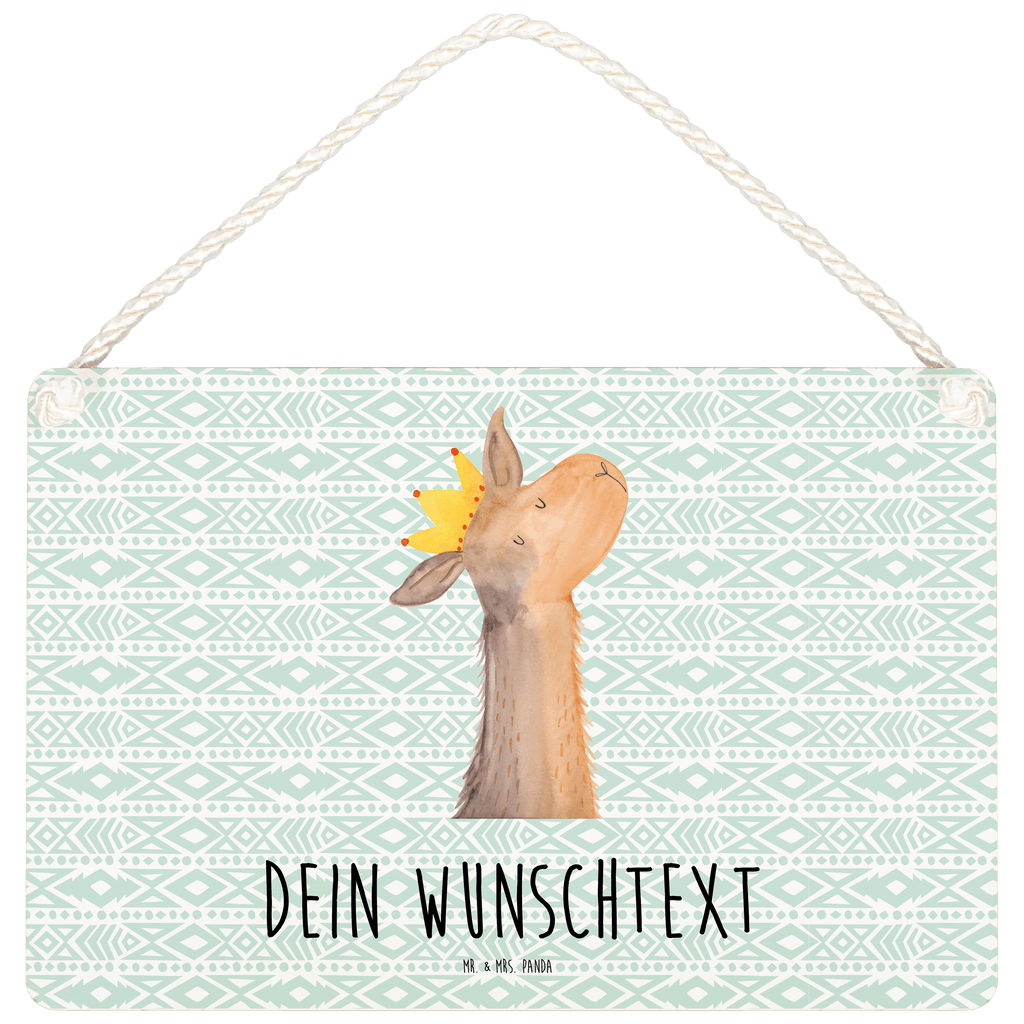 Personalisiertes Deko Schild Lamakopf König Dekoschild, Deko Schild, Schild, Tür Schild, Türschild, Holzschild, Wandschild, Wanddeko, Lama, Alpaka, Lamas, König, Königin, Freundin, Mama, Papa, Büro Kollege, Kollegin, Chef, Vorgesetzter, Abi, Abitur