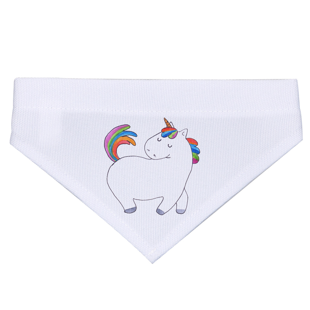 Hundehalstuch Einhorn stolzierend Hundehalstuch, Halstuch, Hunde, Tuch, klein, kleine Hunde, Einhorn, Einhörner, Einhorn Deko, Pegasus, Unicorn, stolz, anders, bunt, Pferd, Reiter, Reiten, Freundin, Geschenk