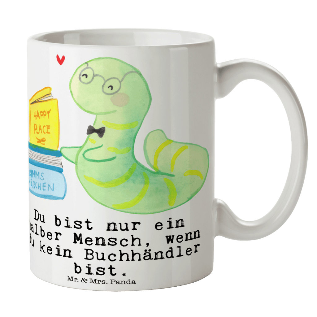 Tasse Buchhändler mit Herz Tasse, Kaffeetasse, Teetasse, Becher, Kaffeebecher, Teebecher, Keramiktasse, Porzellantasse, Büro Tasse, Geschenk Tasse, Tasse Sprüche, Tasse Motive, Kaffeetassen, Tasse bedrucken, Designer Tasse, Cappuccino Tassen, Schöne Teetassen, Beruf, Ausbildung, Jubiläum, Abschied, Rente, Kollege, Kollegin, Geschenk, Schenken, Arbeitskollege, Mitarbeiter, Firma, Danke, Dankeschön, Buchhändler, Buchhandlung, Buchverkäufer, Bibliothekar, Bücherwurm