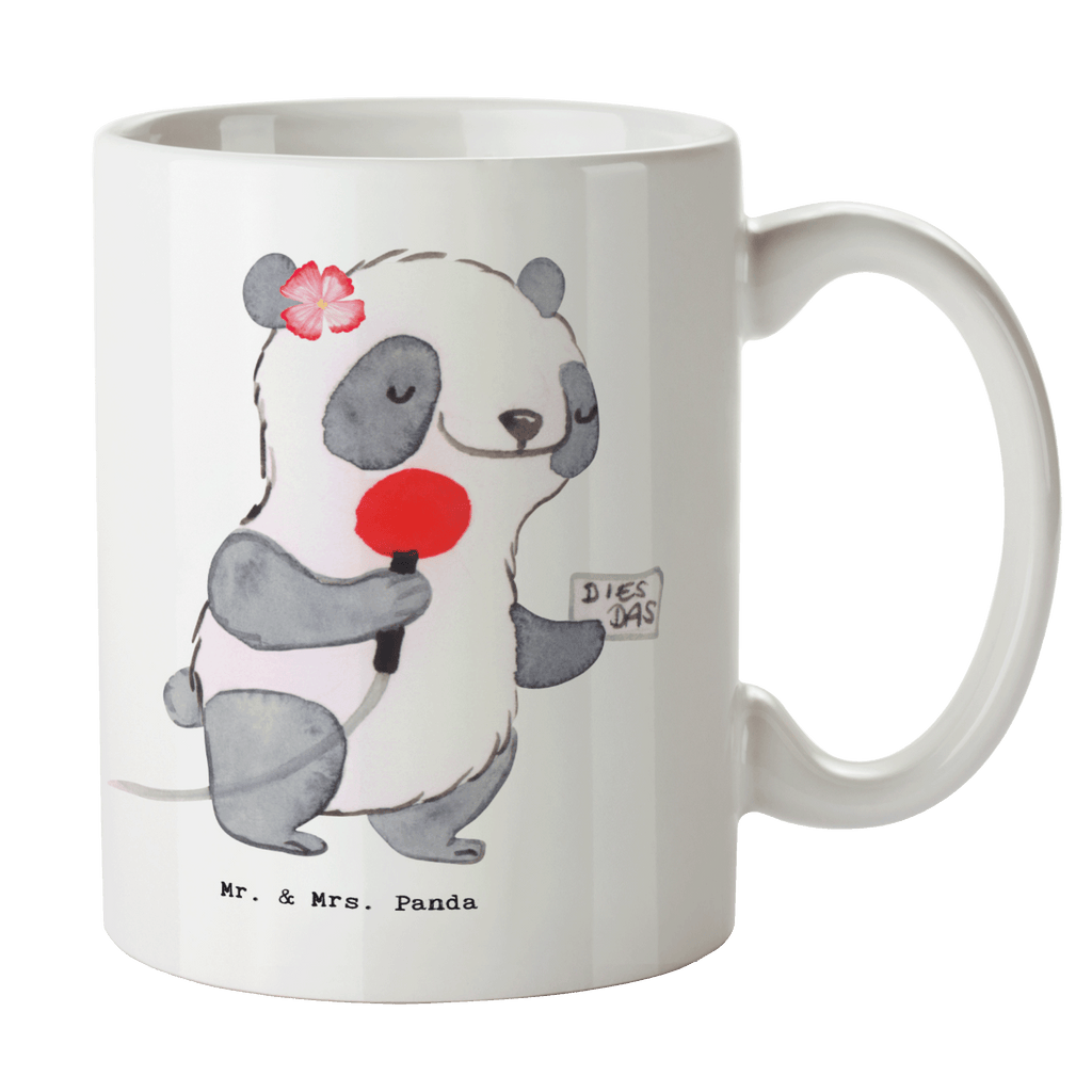 Tasse Pressesprecherin mit Herz Tasse, Kaffeetasse, Teetasse, Becher, Kaffeebecher, Teebecher, Keramiktasse, Porzellantasse, Büro Tasse, Geschenk Tasse, Tasse Sprüche, Tasse Motive, Kaffeetassen, Tasse bedrucken, Designer Tasse, Cappuccino Tassen, Schöne Teetassen, Beruf, Ausbildung, Jubiläum, Abschied, Rente, Kollege, Kollegin, Geschenk, Schenken, Arbeitskollege, Mitarbeiter, Firma, Danke, Dankeschön