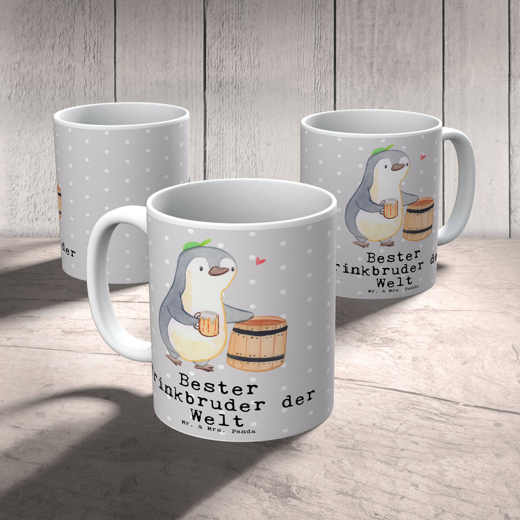 Tasse Pinguin Bester Trinkbruder der Welt Tasse, Kaffeetasse, Teetasse, Becher, Kaffeebecher, Teebecher, Keramiktasse, Porzellantasse, Büro Tasse, Geschenk Tasse, Tasse Sprüche, Tasse Motive, Kaffeetassen, Tasse bedrucken, Designer Tasse, Cappuccino Tassen, Schöne Teetassen, für, Dankeschön, Geschenk, Schenken, Geburtstag, Geburtstagsgeschenk, Geschenkidee, Danke, Bedanken, Mitbringsel, Freude machen, Geschenktipp, Trinkbruder, Trinkkumpel, Kumpel, Saufkumpane, Kumpane, Trinken, Party, Kleinigkeit