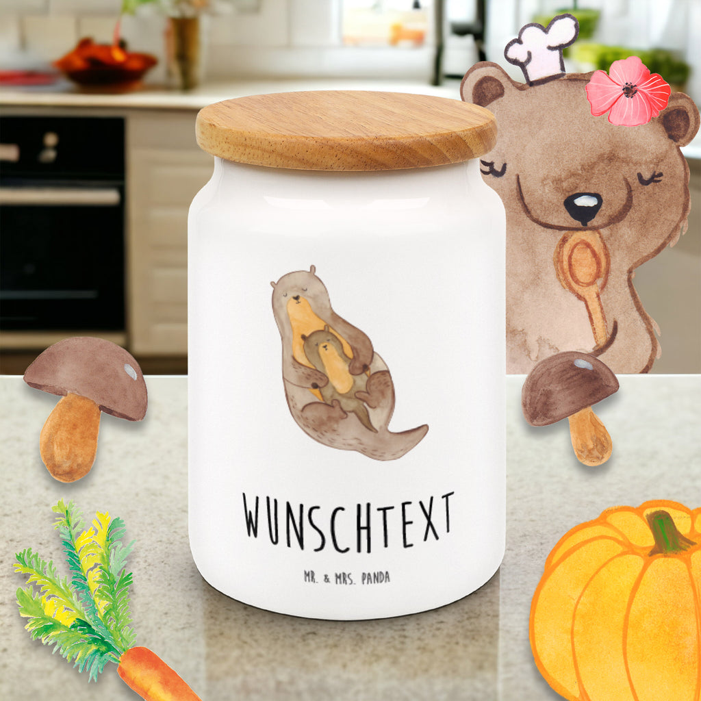 Personalisierte Vorratsdose Otter mit Kind Personalisierte Vorratsdose, Personalisierte Keksdose, Personalisierte Keramikdose, Personalisierte Leckerlidose, Personalisierte Dose, Personalisierter Vorratsbehälter, Personalisierte Aufbewahrungsdose, Otter, Fischotter, Seeotter, Otter Seeotter See Otter