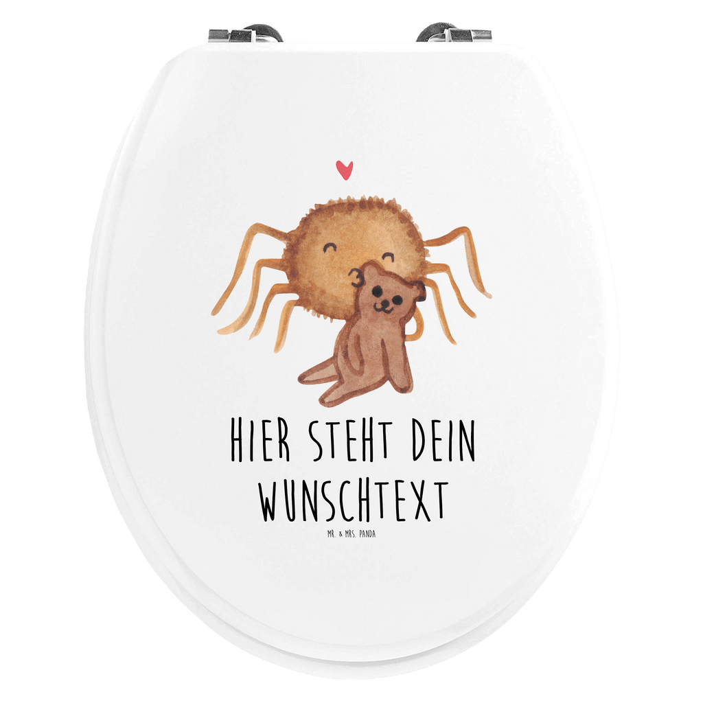 Personalisierter WC Sitz Motiv Spinne Agathe Teddy Personalisierte Klobrille, Personalisierter Klodeckel, Personalisierter Toilettendeckel, Personalisierter WC-Sitz, Toilettendeckel mit Namen, WC Sitz mit Namen, Spinne Agathe, Spinne, Agathe, Videos, Merchandise, Freundschaft, Liebesgeschenk, Verliebt, Liebesbeweis, Teddy, Treue, Miteinander, Dankeschön