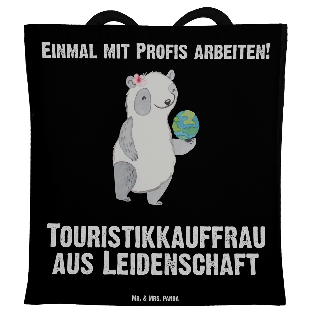 Tragetasche Touristikkauffrau aus Leidenschaft Beuteltasche, Beutel, Einkaufstasche, Jutebeutel, Stoffbeutel, Tasche, Shopper, Umhängetasche, Strandtasche, Schultertasche, Stofftasche, Tragetasche, Badetasche, Jutetasche, Einkaufstüte, Laptoptasche, Beruf, Ausbildung, Jubiläum, Abschied, Rente, Kollege, Kollegin, Geschenk, Schenken, Arbeitskollege, Mitarbeiter, Firma, Danke, Dankeschön