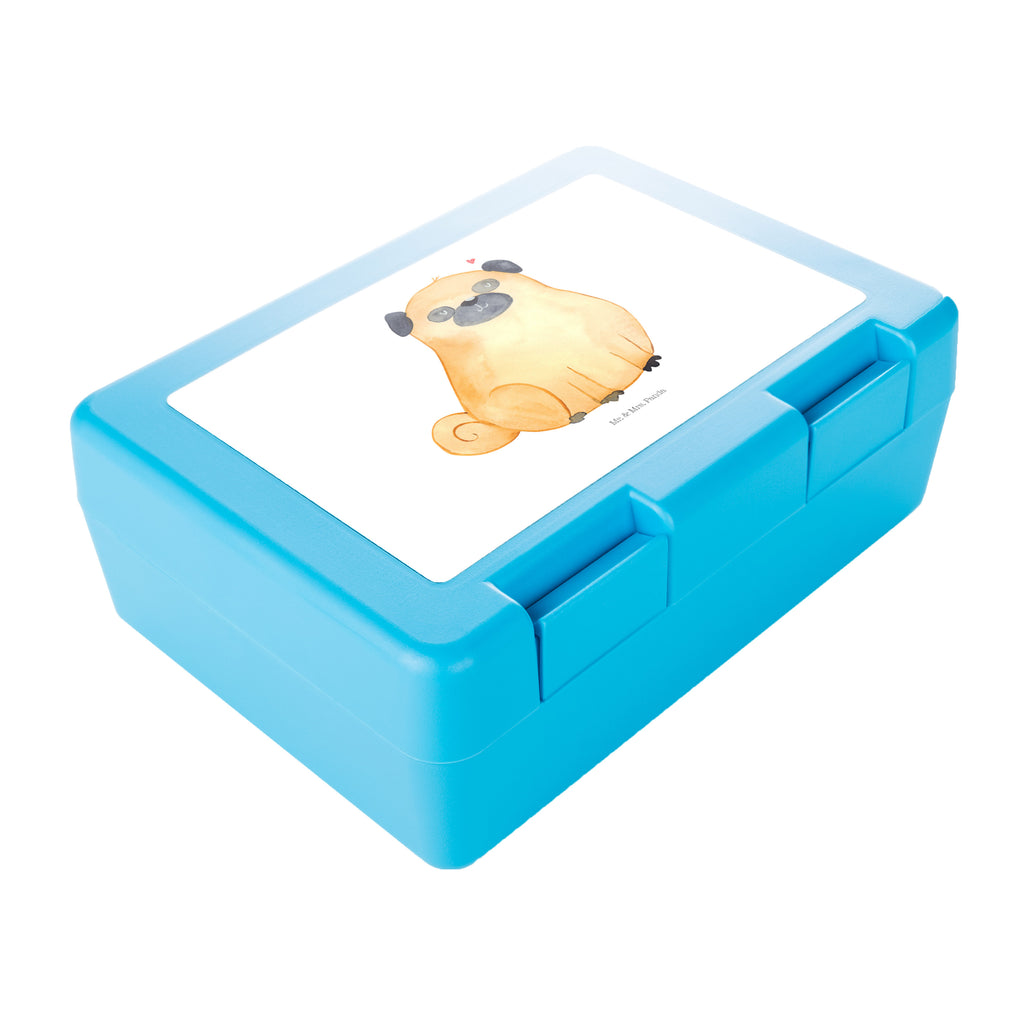 Brotdose Mops Brotbox, Snackbox, Lunch box, Butterbrotdose, Brotzeitbox, Hund, Hundemotiv, Haustier, Hunderasse, Tierliebhaber, Hundebesitzer, Sprüche, Mops, Liebe, Hundeliebe