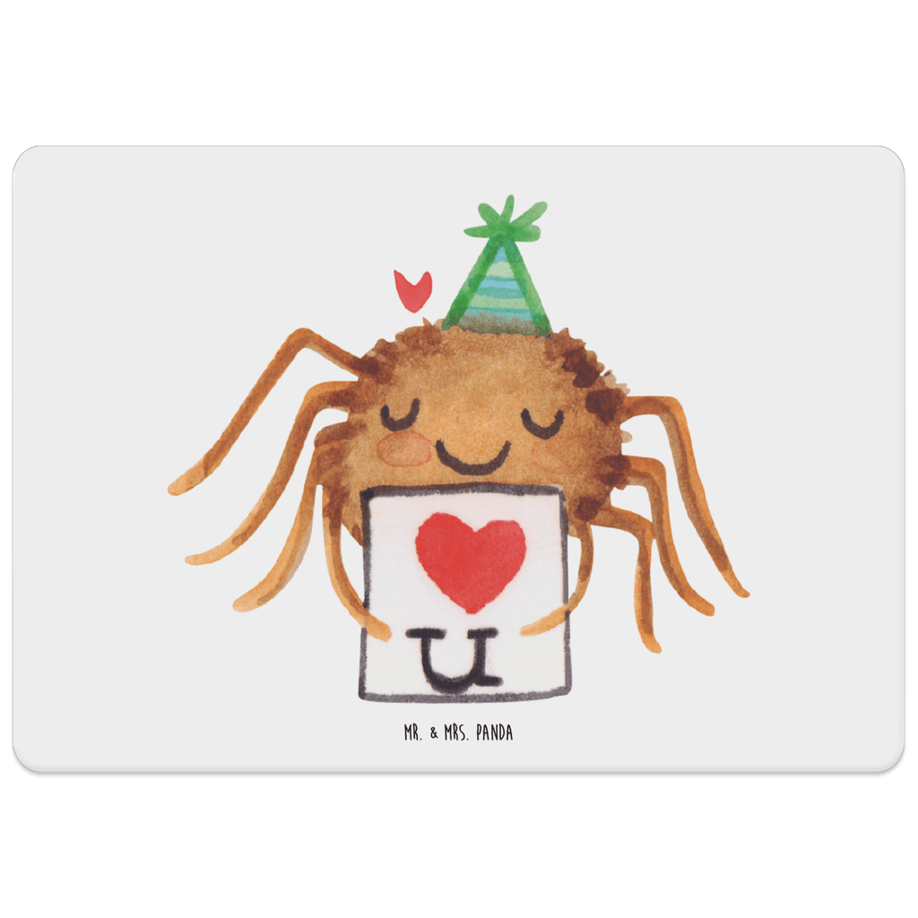 Tischset Spinne Agathe Brief Tischset, Tischuntersetzer, Platzset, Tischsets abwaschbar, Tischunterlage, Spinne Agathe, Spinne, Agathe, Videos, Merchandise, Liebesbeweis, Ich Liebe dich, Heiratsantrag, Verliebt, Liebespaar, Liebesgeschenk, Treuebeweis, Treuetest