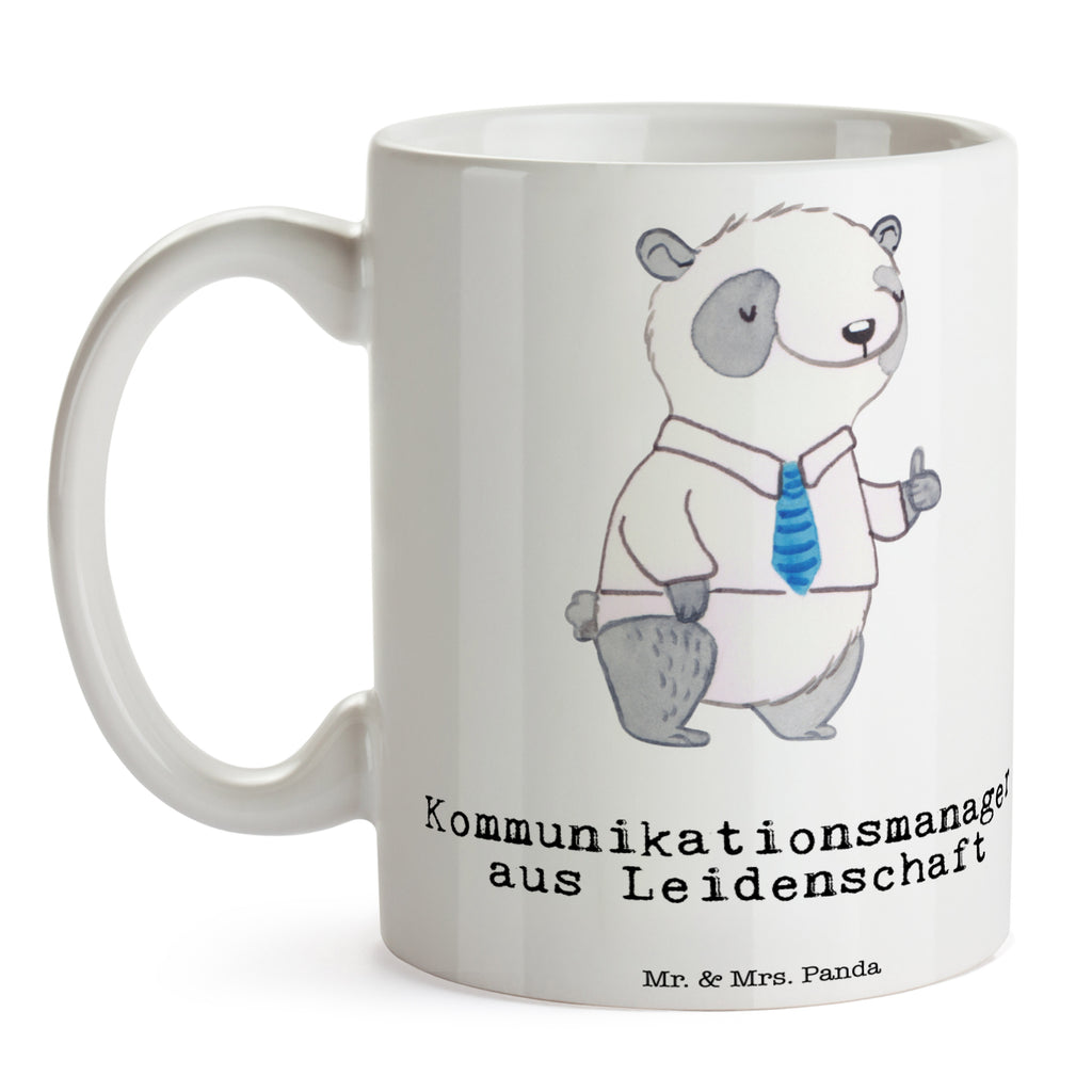 Tasse Kommunikationsmanager aus Leidenschaft Tasse, Kaffeetasse, Teetasse, Becher, Kaffeebecher, Teebecher, Keramiktasse, Porzellantasse, Büro Tasse, Geschenk Tasse, Tasse Sprüche, Tasse Motive, Beruf, Ausbildung, Jubiläum, Abschied, Rente, Kollege, Kollegin, Geschenk, Schenken, Arbeitskollege, Mitarbeiter, Firma, Danke, Dankeschön, Kommunikationsmanager, Studium, interkulturelle kommunikation, communications manager