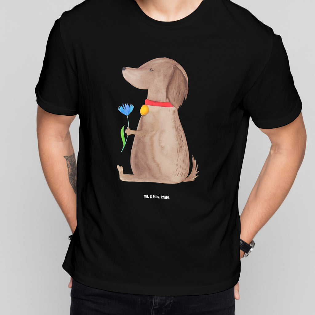 T-Shirt Standard Hund Blume T-Shirt, Shirt, Tshirt, Lustiges T-Shirt, T-Shirt mit Spruch, Party, Junggesellenabschied, Jubiläum, Geburstag, Herrn, Damen, Männer, Frauen, Schlafshirt, Nachthemd, Sprüche, Hund, Hundemotiv, Haustier, Hunderasse, Tierliebhaber, Hundebesitzer, Hunde, Frauchen, Hundeliebe