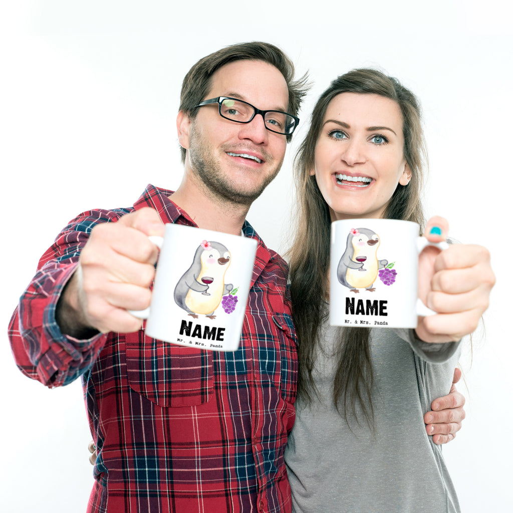 Personalisierte Tasse Weinhändlerin mit Herz Personalisierte Tasse, Namenstasse, Wunschname, Personalisiert, Tasse, Namen, Drucken, Tasse mit Namen, Beruf, Ausbildung, Jubiläum, Abschied, Rente, Kollege, Kollegin, Geschenk, Schenken, Arbeitskollege, Mitarbeiter, Firma, Danke, Dankeschön