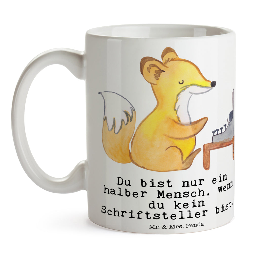 Tasse Schriftsteller mit Herz Tasse, Kaffeetasse, Teetasse, Becher, Kaffeebecher, Teebecher, Keramiktasse, Porzellantasse, Büro Tasse, Geschenk Tasse, Tasse Sprüche, Tasse Motive, Kaffeetassen, Tasse bedrucken, Designer Tasse, Cappuccino Tassen, Schöne Teetassen, Beruf, Ausbildung, Jubiläum, Abschied, Rente, Kollege, Kollegin, Geschenk, Schenken, Arbeitskollege, Mitarbeiter, Firma, Danke, Dankeschön, Autor, Buchveröffentlichung, Schriftsteller, Verlag, Geschichtenschreiber, Hobbyautor