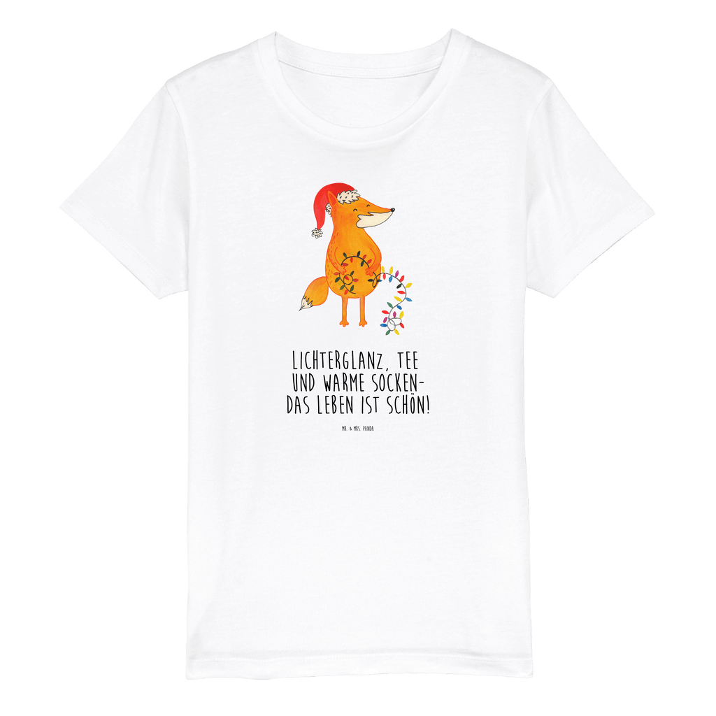 Organic Kinder T-Shirt Fuchs Weihnachten Kinder T-Shirt, Kinder T-Shirt Mädchen, Kinder T-Shirt Jungen, Winter, Weihnachten, Weihnachtsdeko, Nikolaus, Advent, Heiligabend, Wintermotiv, Fuchs, Füchse, Spruch schön, Geschenk Weihnachten, Weihnachtsmann, Weihnachtszeit