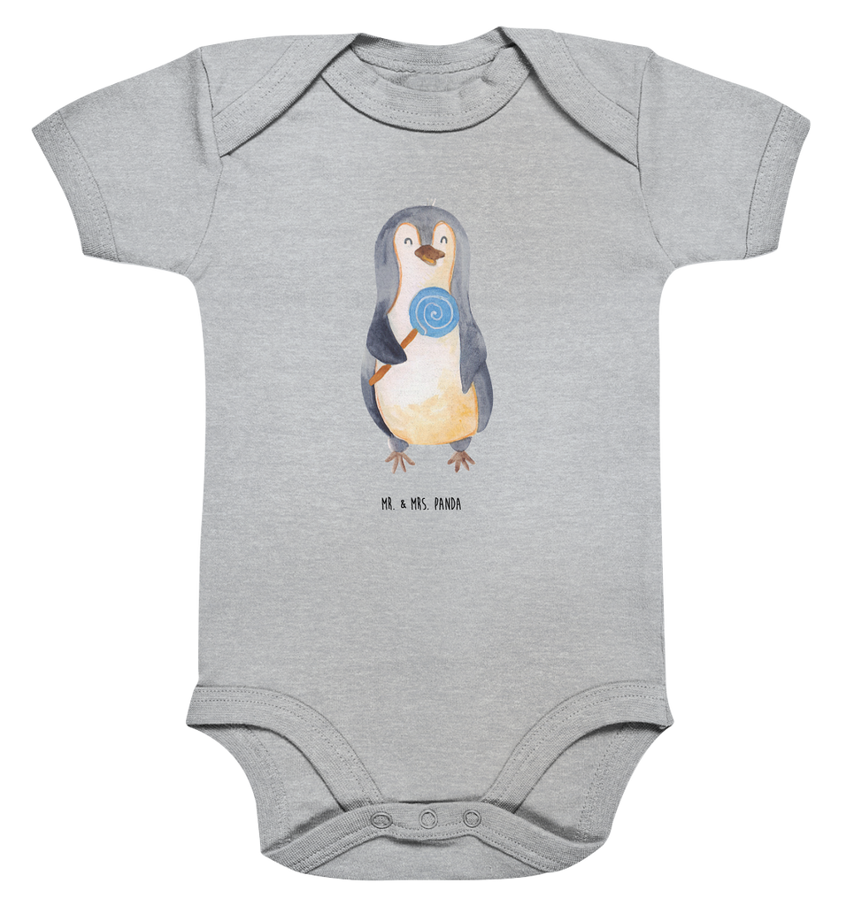 Organic Baby Body Pinguin Lolli Babykleidung, Babystrampler, Strampler, Wickelbody, Baby Erstausstattung, Junge, Mädchen, Pinguin, Pinguine, Lolli, Süßigkeiten, Blödsinn, Spruch, Rebell, Gauner, Ganove, Rabauke