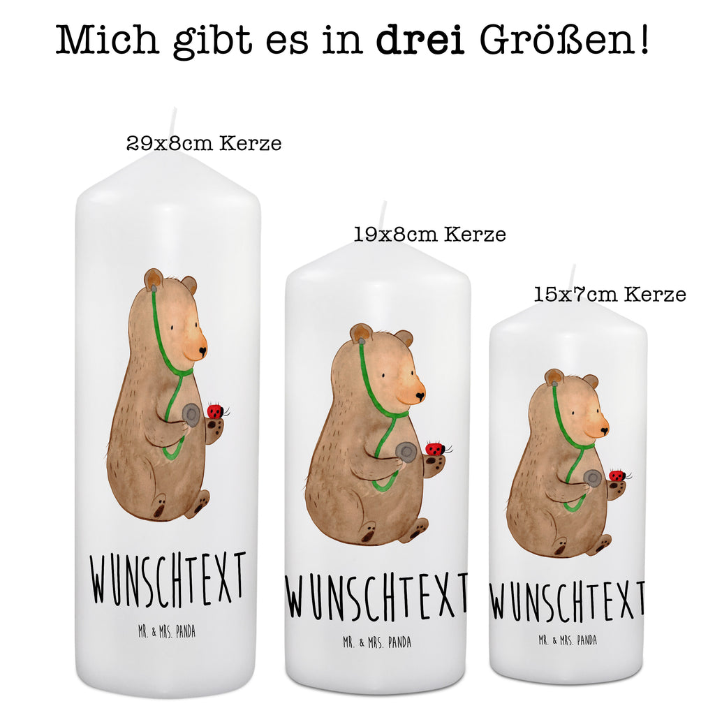 Personalisierte Kerze Bär Arzt Kerze, Taufkerze, Kommunionskerze, Geburtstagskerze, Geschenk Kerze, Taufgeschenk Kerze, Kerze mit Druck, Besondere Kerze, Geschenkidee Kerze, Kerze für Kommunion, kerze personalisiert, personalisierte kerze, personalisierte kerzen, Bär, Teddy, Teddybär, Arzt, Ärztin, Doktor, Professor, Doktorin, Professorin