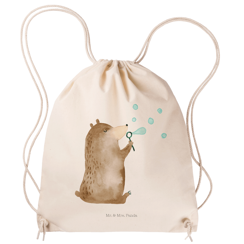 Sportbeutel Bär Seifenblasen Sportbeutel, Turnbeutel, Beutel, Sporttasche, Tasche, Stoffbeutel, Sportbeutel Kinder, Gymsack, Beutel Rucksack, Kleine Sporttasche, Sportzubehör, Turnbeutel Baumwolle, Bär, Teddy, Teddybär, Seifenblasen Bär Lustig Sein Glücklich Traurig Happy