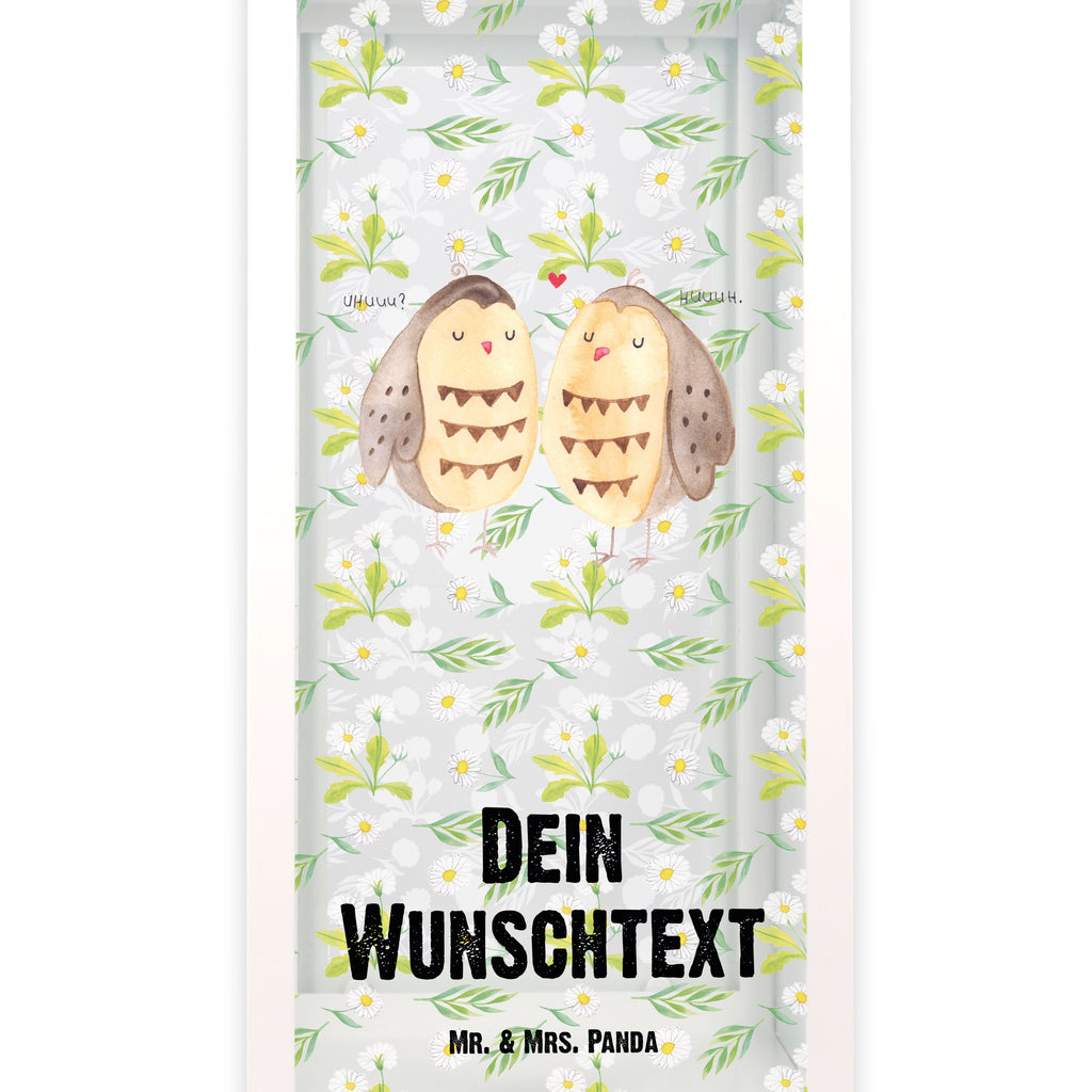 Personalisierte Deko Laterne Eule Liebe Gartenlampe, Gartenleuchte, Gartendekoration, Gartenlicht, Laterne kleine Laternen, XXL Laternen, Laterne groß, Eule, Eule Deko, Liebe, Hochzeit Spruch, Owl, All you need is love, Liebe Spruch, Freundin Geschenk, Freund, Wortspiel lustig