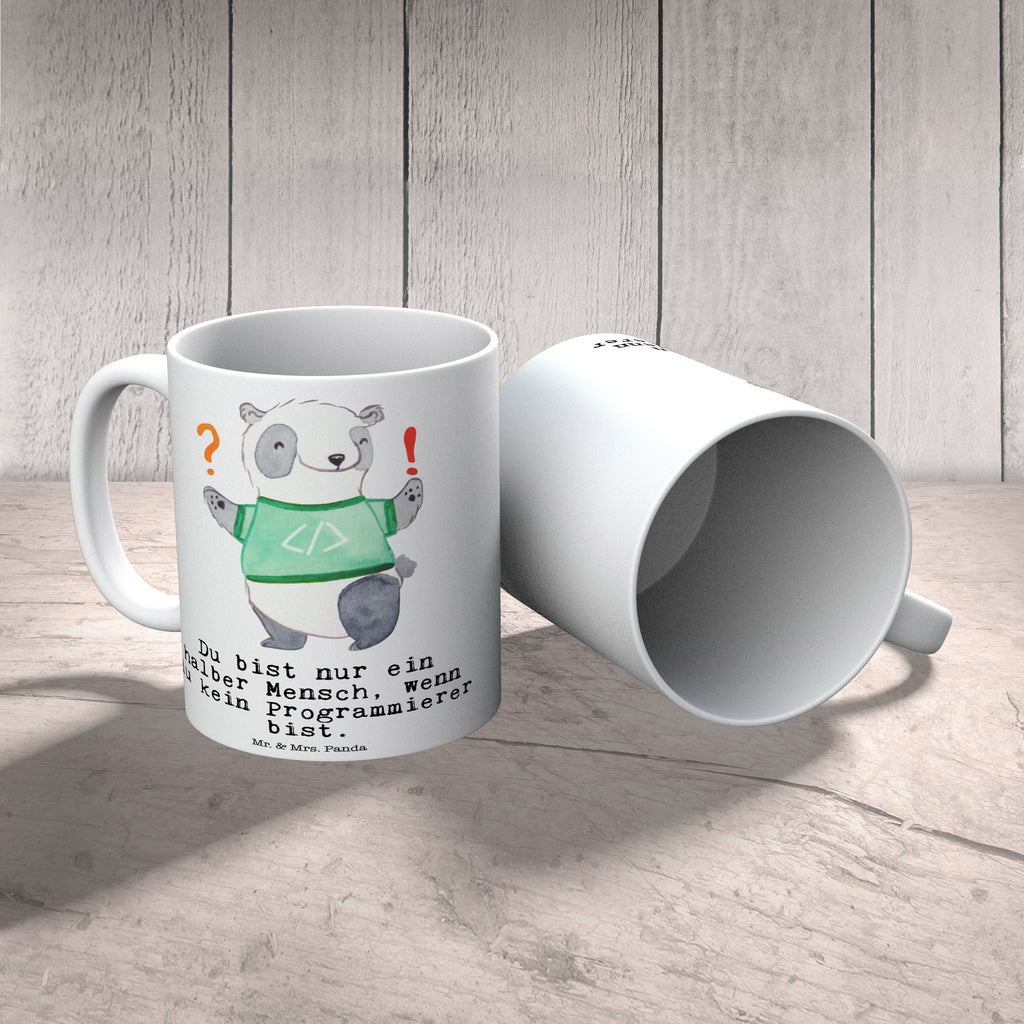 Tasse Programmierer mit Herz Tasse, Kaffeetasse, Teetasse, Becher, Kaffeebecher, Teebecher, Keramiktasse, Porzellantasse, Büro Tasse, Geschenk Tasse, Tasse Sprüche, Tasse Motive, Kaffeetassen, Tasse bedrucken, Designer Tasse, Cappuccino Tassen, Schöne Teetassen, Beruf, Ausbildung, Jubiläum, Abschied, Rente, Kollege, Kollegin, Geschenk, Schenken, Arbeitskollege, Mitarbeiter, Firma, Danke, Dankeschön, Programmierer, Softwareingenieur, Softwarentwickler, Computerfreak, Datenverarbeiter, Computerfachmann, IT-Spezialist, Nerd