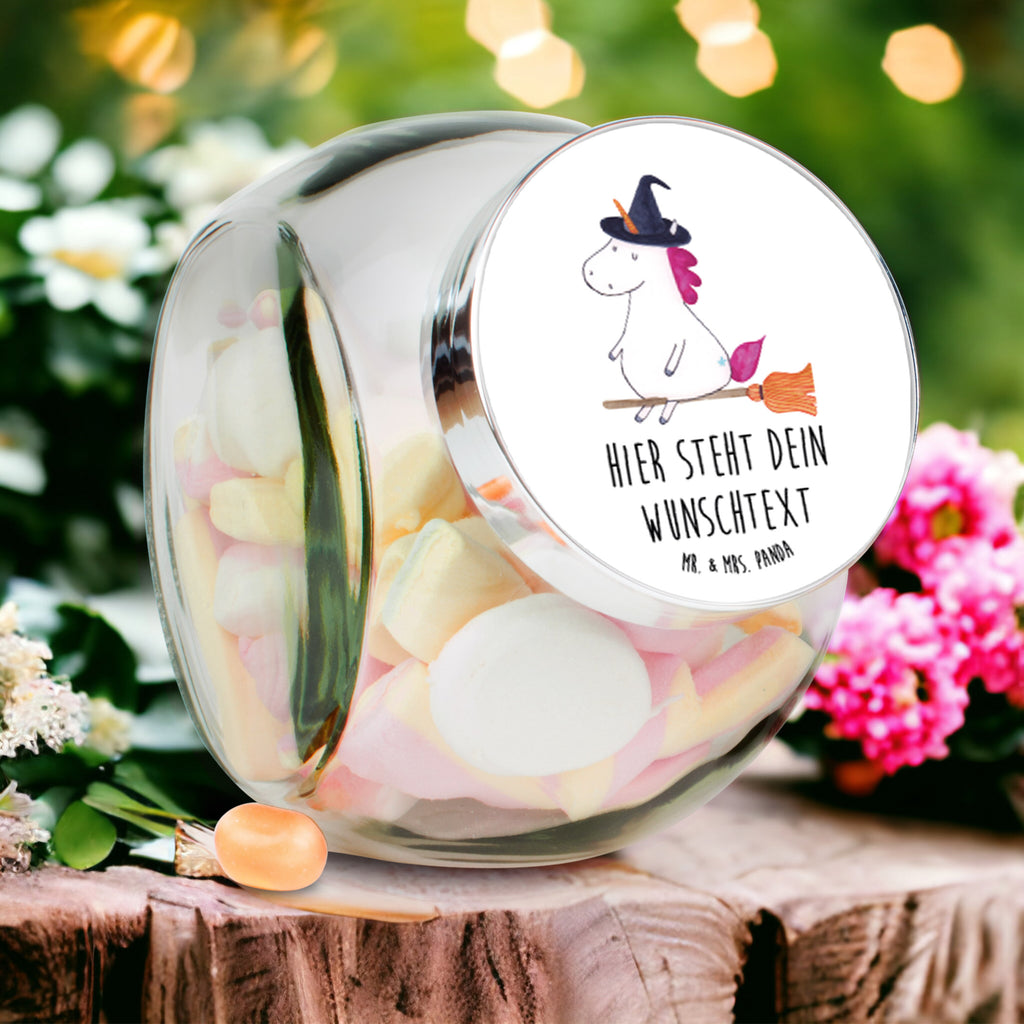 Personalisiertes Bonbonglas Einhorn Hexe Vorratsdose, Vorratsbehälter, Süßigkeitenglas, Süßigkeitendose, Kaffeedose, Müslidose, Teedose, Keksbehälter, Keksedose, Glasdose, Glasbälter, Vorratsglas, Küchenbehälter, Aufbewahrungsdose, Aufbewahungsglas, Gewürzdose, Küchenorganizer, Snackdose, Einhorn, Einhörner, Einhorn Deko, Pegasus, Unicorn, Frau, Ehefrau, Hexe, Teufel, Engel, Verrückte, Freundin, Leben, Zicke