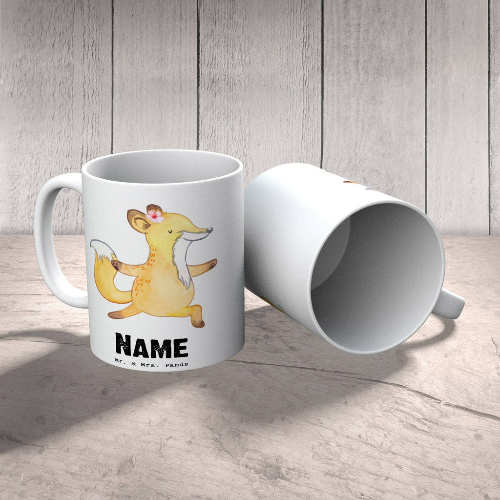 Personalisierte Tasse Kinderyogalehrerin mit Herz Personalisierte Tasse, Namenstasse, Wunschname, Personalisiert, Tasse, Namen, Drucken, Tasse mit Namen, Beruf, Ausbildung, Jubiläum, Abschied, Rente, Kollege, Kollegin, Geschenk, Schenken, Arbeitskollege, Mitarbeiter, Firma, Danke, Dankeschön