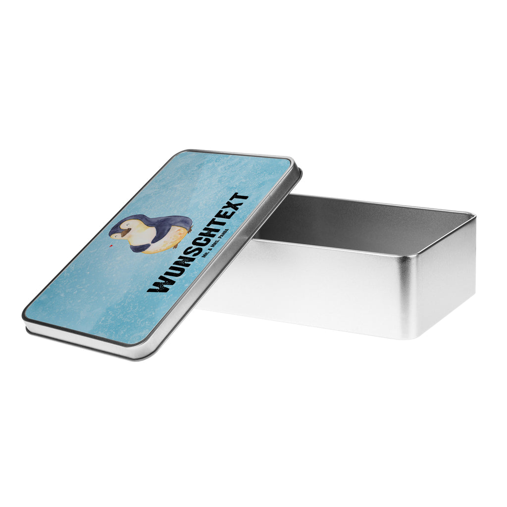 Personalisierte Metalldose Pinguin Diät Personalisierte Metalldose, Dose mit Namen, Namensdose, Kiste mit Namen, Namenskiste, Pinguin, Pinguine, Diät, Abnehmen, Abspecken, Gewicht, Motivation, Selbstliebe, Körperliebe, Selbstrespekt