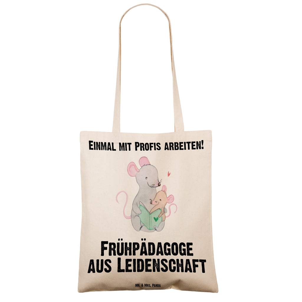 Tragetasche Frühpädagoge aus Leidenschaft Beuteltasche, Beutel, Einkaufstasche, Jutebeutel, Stoffbeutel, Tasche, Shopper, Umhängetasche, Strandtasche, Schultertasche, Stofftasche, Tragetasche, Badetasche, Jutetasche, Einkaufstüte, Laptoptasche, Beruf, Ausbildung, Jubiläum, Abschied, Rente, Kollege, Kollegin, Geschenk, Schenken, Arbeitskollege, Mitarbeiter, Firma, Danke, Dankeschön, Frühpädagoge, Frühpädagogik, Studium