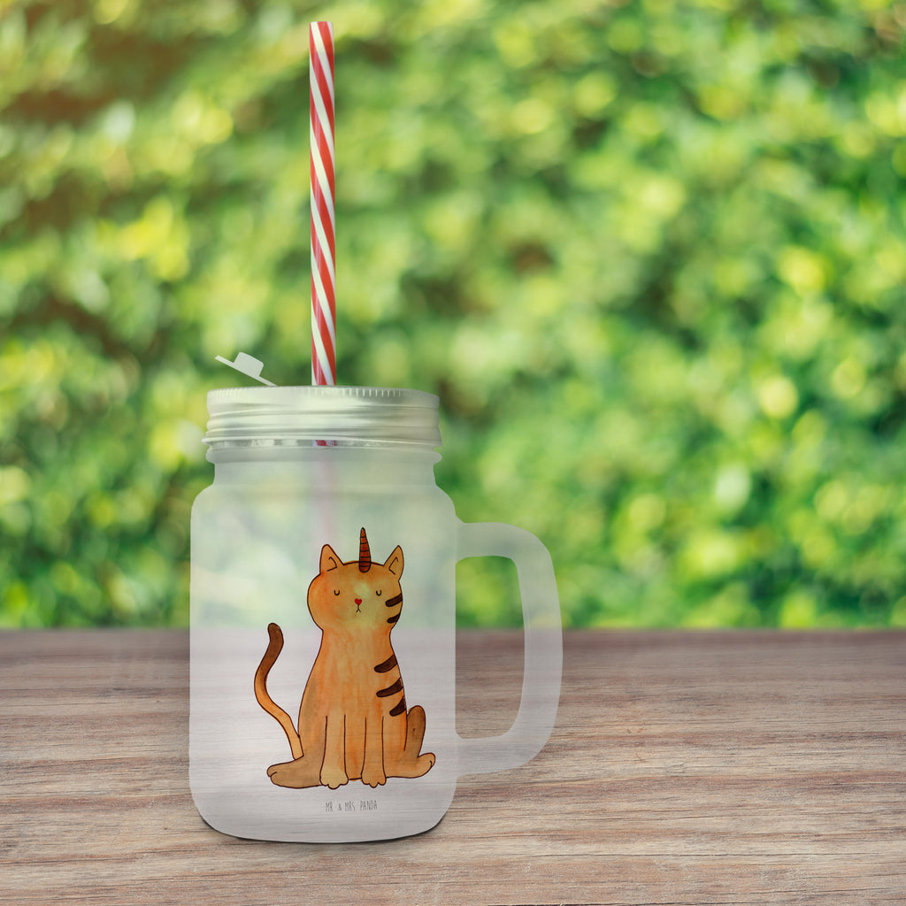 Trinkglas Mason Jar Einhorn Katze Mason Jar, Glas, Trinkglas, Henkelglas, Sommerglas, Einmachglas, Cocktailglas, Cocktail-Glas, Mason Jar Trinkglas, Satiniertes Glas, Retro-Glas, Strohhalm Glas, Schraubdeckel Glas, Sommerparty Einrichtung, Einhorn, Einhörner, Einhorn Deko, Pegasus, Unicorn, Katzer, Mieze, Regenbogen, Glitzer, Einhornpower, Erwachsenwerden, Katze, Katzenhorn, Einhornkatze, Kittyhorn