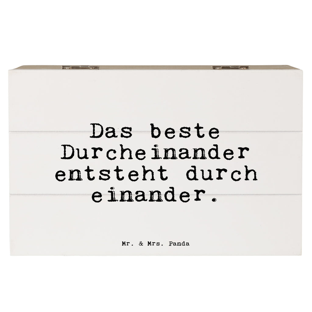 Holzkiste Sprüche und Zitate Das beste Durcheinander entsteht durch einander. Holzkiste, Kiste, Schatzkiste, Truhe, Schatulle, XXL, Erinnerungsbox, Erinnerungskiste, Dekokiste, Aufbewahrungsbox, Geschenkbox, Geschenkdose, Spruch, Sprüche, lustige Sprüche, Weisheiten, Zitate, Spruch Geschenke, Spruch Sprüche Weisheiten Zitate Lustig Weisheit Worte