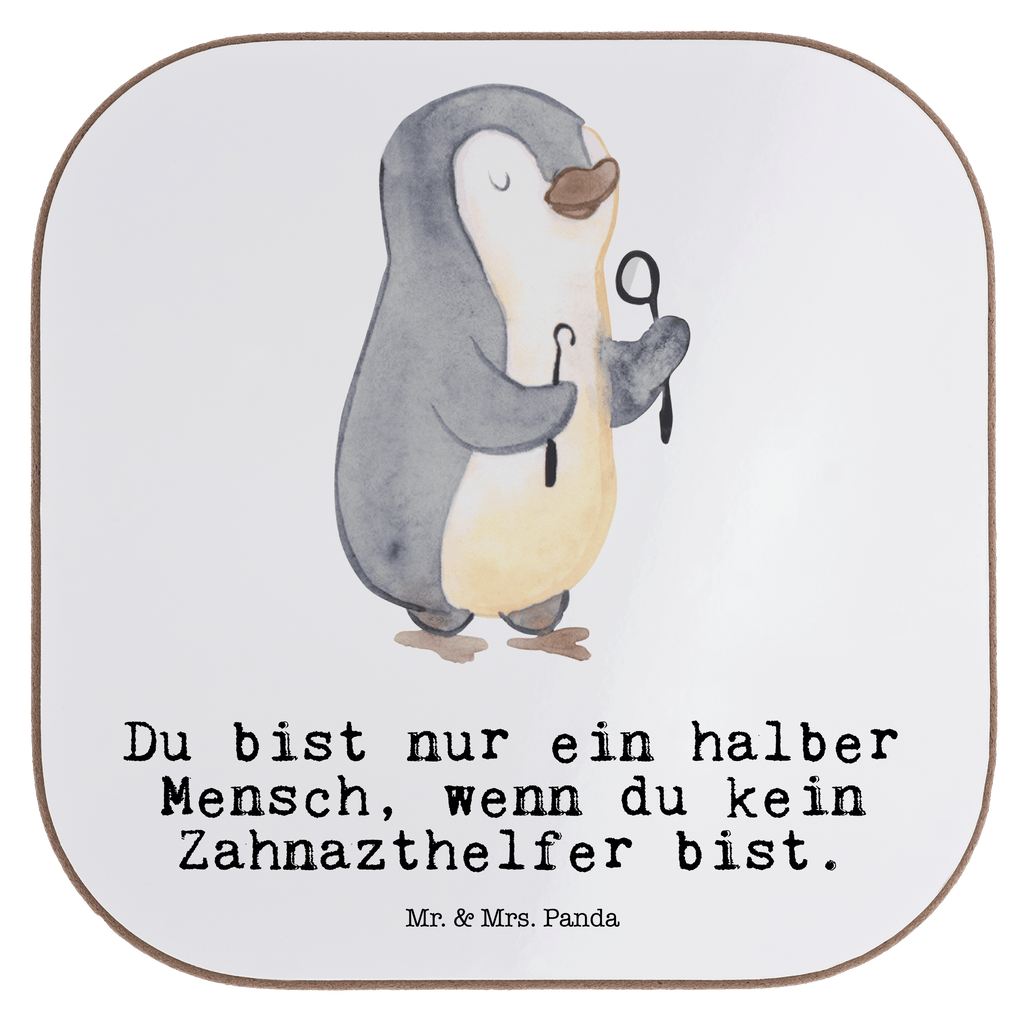 Quadratische Untersetzer Zahnarzthelfer mit Herz Untersetzer, Bierdeckel, Glasuntersetzer, Untersetzer Gläser, Getränkeuntersetzer, Untersetzer aus Holz, Untersetzer für Gläser, Korkuntersetzer, Untersetzer Holz, Holzuntersetzer, Tassen Untersetzer, Untersetzer Design, Beruf, Ausbildung, Jubiläum, Abschied, Rente, Kollege, Kollegin, Geschenk, Schenken, Arbeitskollege, Mitarbeiter, Firma, Danke, Dankeschön