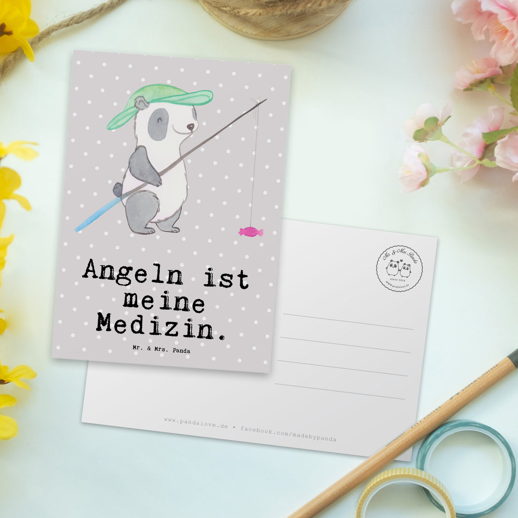 Postkarte Panda Angeln Medizin Postkarte, Karte, Geschenkkarte, Grußkarte, Einladung, Ansichtskarte, Geburtstagskarte, Einladungskarte, Dankeskarte, Ansichtskarten, Einladung Geburtstag, Einladungskarten Geburtstag, Geschenk, Sport, Sportart, Hobby, Schenken, Danke, Dankeschön, Auszeichnung, Gewinn, Sportler, angeln, Angelsport, Angelverein, Angler, angeln gehen, Hobbyangler