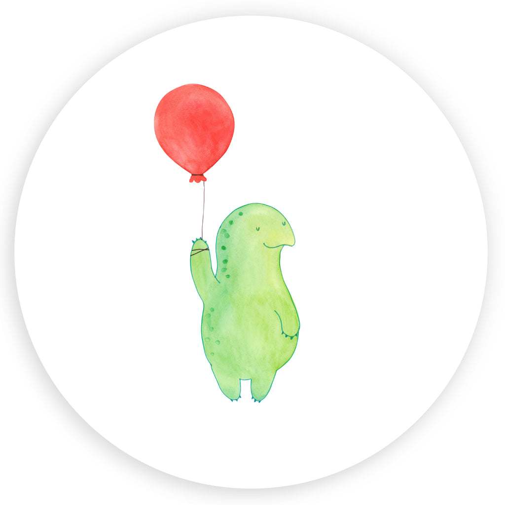 Rund Aufkleber Schildkröte Luftballon Sticker, Aufkleber, Etikett, Kinder, rund, Schildkröte, Schildkröten, Mutausbruch, Motivation, Motivationsspruch