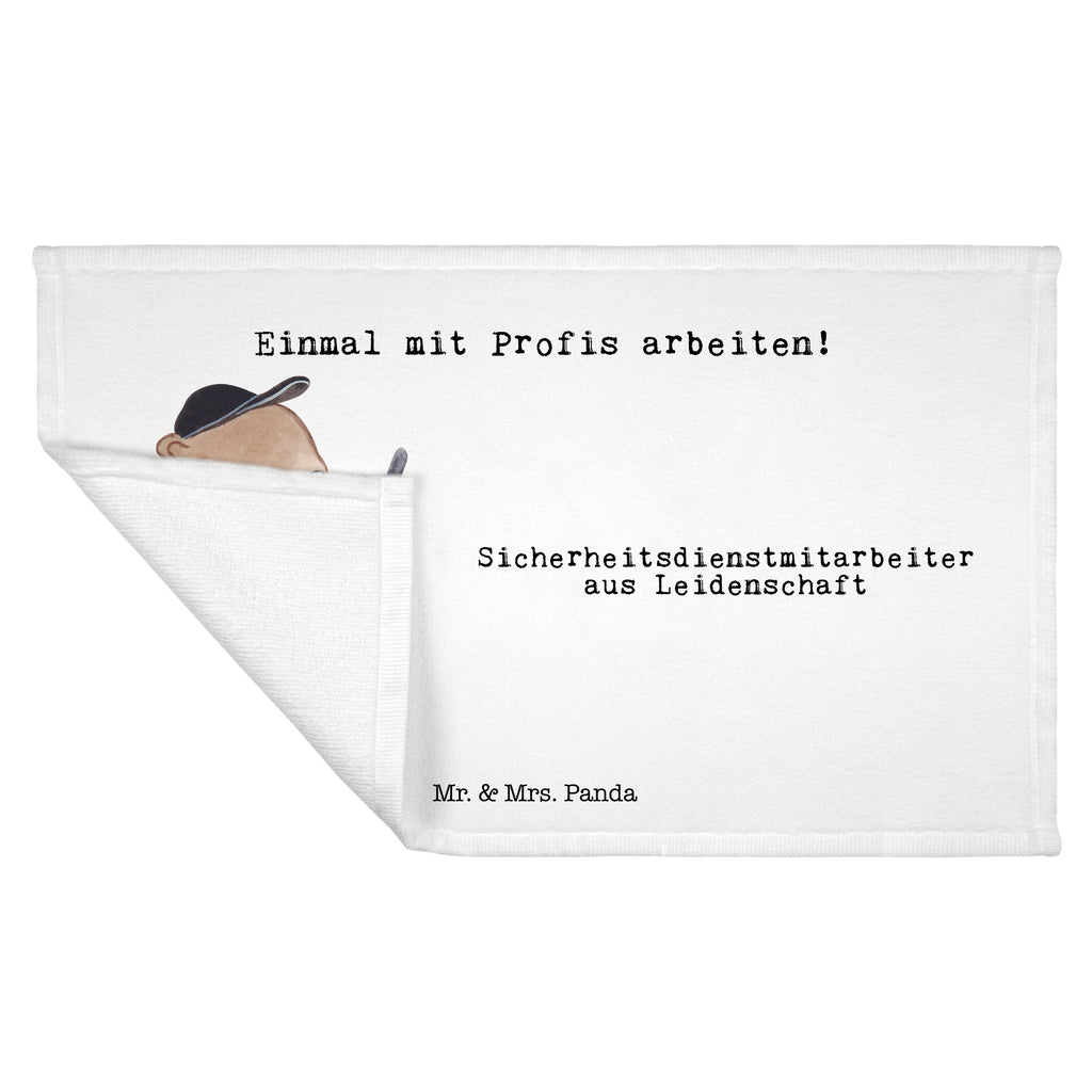 Handtuch Sicherheitsdienstmitarbeiter aus Leidenschaft Gästetuch, Reisehandtuch, Sport Handtuch, Frottier, Kinder Handtuch, Beruf, Ausbildung, Jubiläum, Abschied, Rente, Kollege, Kollegin, Geschenk, Schenken, Arbeitskollege, Mitarbeiter, Firma, Danke, Dankeschön