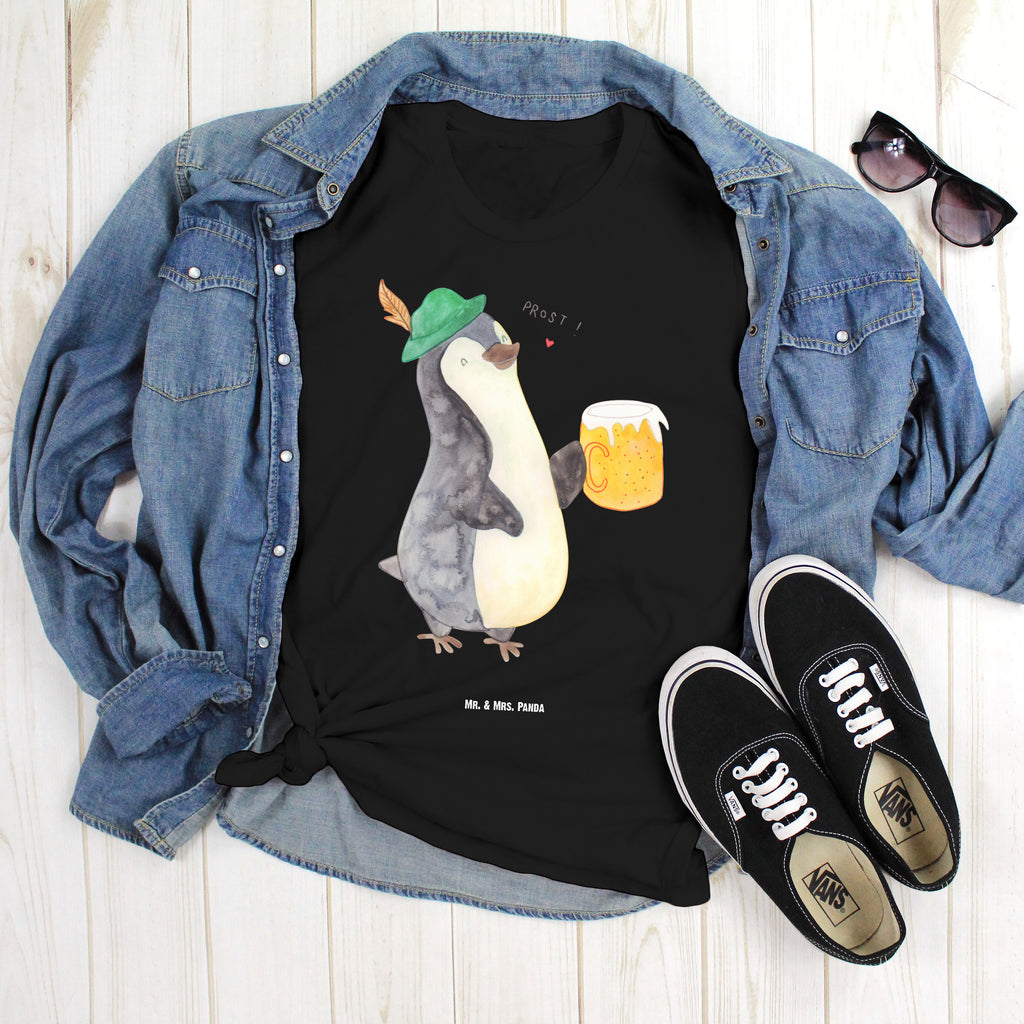 T-Shirt Standard Pinguin Bier T-Shirt, Shirt, Tshirt, Lustiges T-Shirt, T-Shirt mit Spruch, Party, Junggesellenabschied, Jubiläum, Geburstag, Herrn, Damen, Männer, Frauen, Schlafshirt, Nachthemd, Sprüche, Pinguin, Pinguine, Bier, Oktoberfest