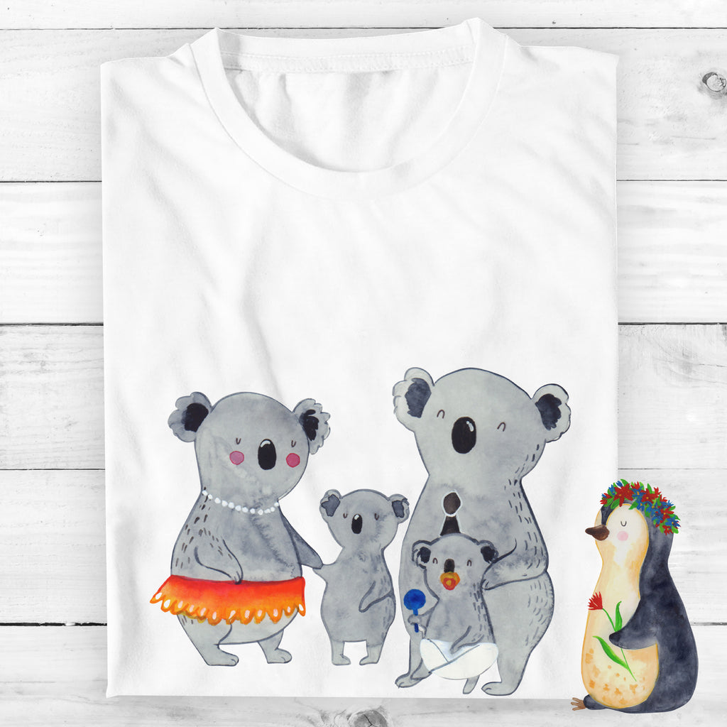 T-Shirt Standard Koala Familie T-Shirt, Shirt, Tshirt, Lustiges T-Shirt, T-Shirt mit Spruch, Party, Junggesellenabschied, Jubiläum, Geburstag, Herrn, Damen, Männer, Frauen, Schlafshirt, Nachthemd, Sprüche, Familie, Vatertag, Muttertag, Bruder, Schwester, Mama, Papa, Oma, Opa, Koala, Koalas, Family, Kinder, Geschwister, Familienleben