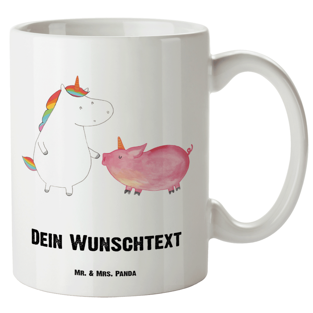 Personalisierte XL Tasse Einhorn + Schweinhorn Personalisierte XL Tasse, Personalisierte Große Tasse, Personalisierte Grosse Kaffeetasse, PErsonalisierter XL Becher, XL Teetasse mit Namen, XL Becher mit Namen, spülmaschinenfest, Jumbo Tasse, Groß, Personalisiert, XL Tasse mit Namen, XL Namenstasse, Jumbo Namenstasse, Einhorn, Einhörner, Einhorn Deko, Pegasus, Unicorn, Freundschaft, Schweinhorn, Schwein, Freundin, Schweinchen