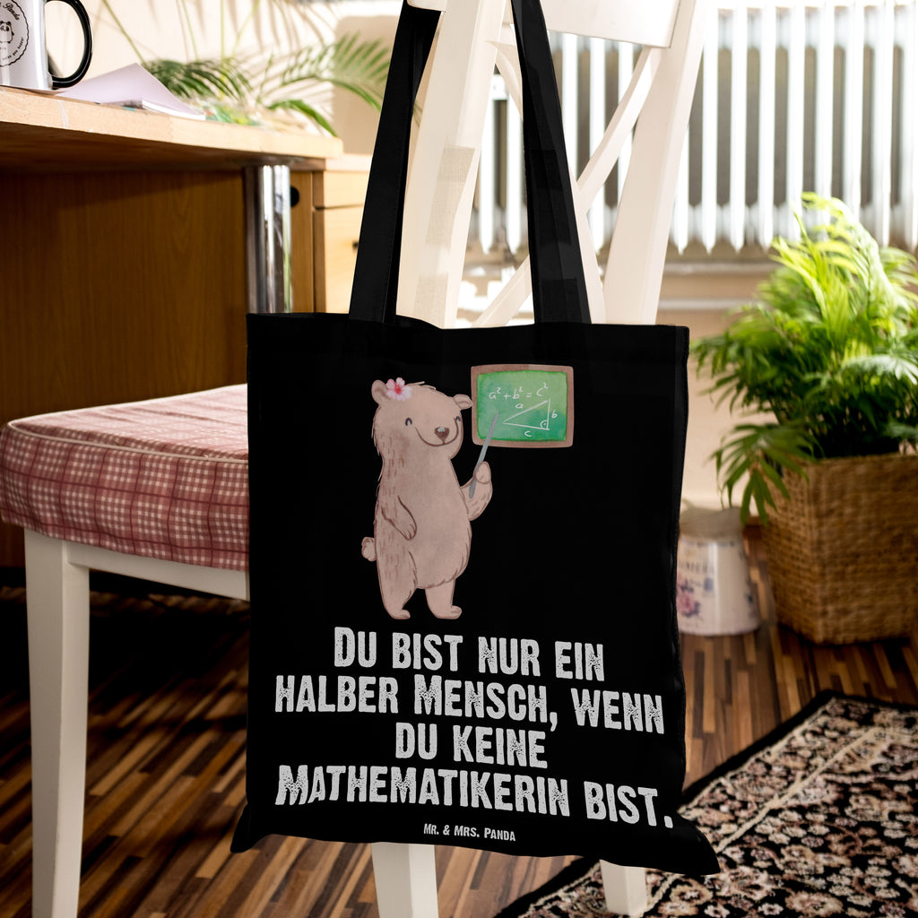 Tragetasche Mathematikerin mit Herz Beuteltasche, Beutel, Einkaufstasche, Jutebeutel, Stoffbeutel, Tasche, Shopper, Umhängetasche, Strandtasche, Schultertasche, Stofftasche, Tragetasche, Badetasche, Jutetasche, Einkaufstüte, Laptoptasche, Beruf, Ausbildung, Jubiläum, Abschied, Rente, Kollege, Kollegin, Geschenk, Schenken, Arbeitskollege, Mitarbeiter, Firma, Danke, Dankeschön, Mathematikerin, Mathematik Studium, Studentin Mathe, Bachelor, Master