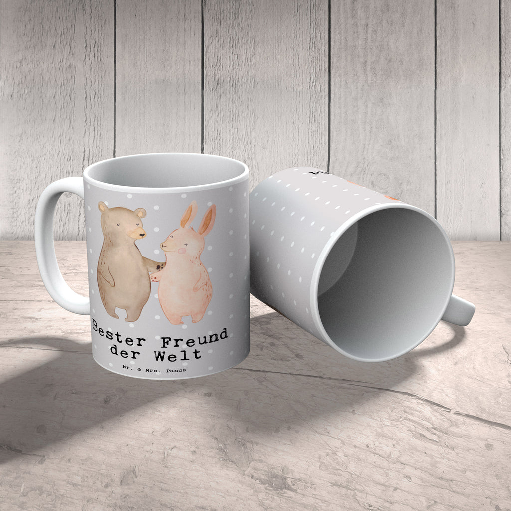 Tasse Hase Bester Freund der Welt Tasse, Kaffeetasse, Teetasse, Becher, Kaffeebecher, Teebecher, Keramiktasse, Porzellantasse, Büro Tasse, Geschenk Tasse, Tasse Sprüche, Tasse Motive, Kaffeetassen, Tasse bedrucken, Designer Tasse, Cappuccino Tassen, Schöne Teetassen, für, Dankeschön, Geschenk, Schenken, Geburtstag, Geburtstagsgeschenk, Geschenkidee, Danke, Bedanken, Mitbringsel, Freude machen, Geschenktipp, Freund, Mann, Ehemann, Kumpel, Bro, Lebensgefährte, Partner, Lieblingsmensch, Liebe, Herz, Love