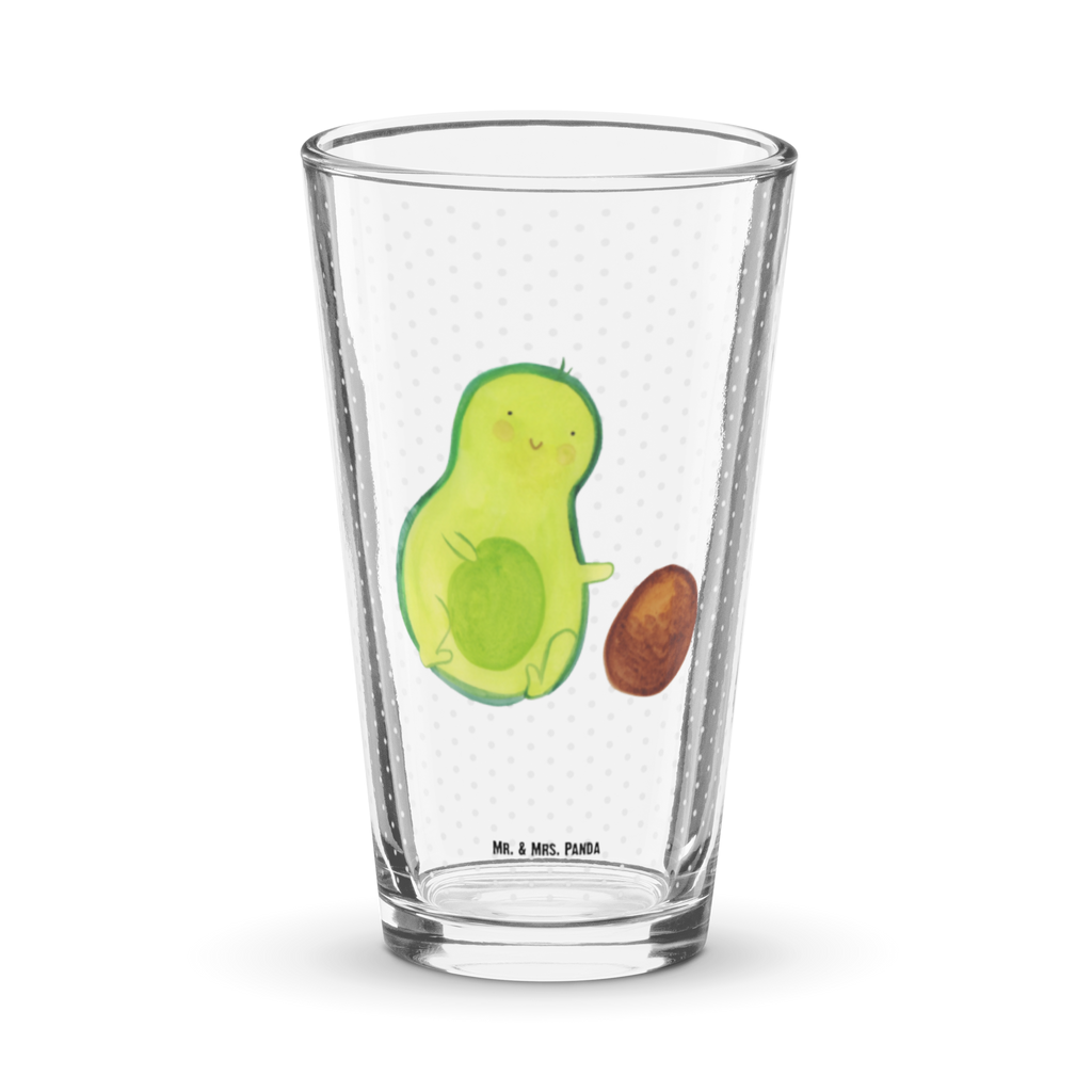 Premium Trinkglas Avocado rollt Kern Trinkglas, Glas, Pint Glas, Bierglas, Cocktail Glas, Wasserglas, Avocado, Veggie, Vegan, Gesund, Avocados, Schwanger, Geburt, Geburtstag, Säugling, Kind, erstes Kind, zur Geburt, Schwangerschaft, Babyparty, Baby, große Liebe, Liebe, Love