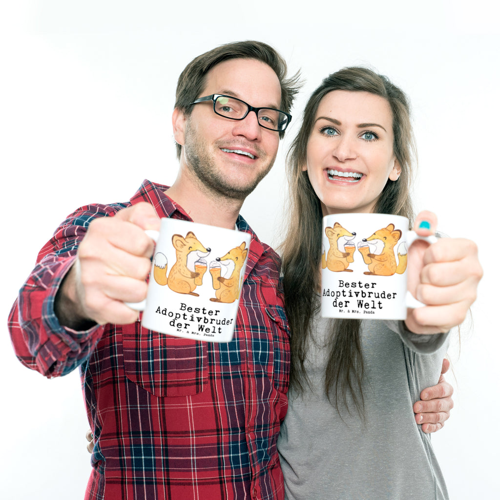 Tasse Fuchs Bester Adoptivbruder der Welt Tasse, Kaffeetasse, Teetasse, Becher, Kaffeebecher, Teebecher, Keramiktasse, Porzellantasse, Büro Tasse, Geschenk Tasse, Tasse Sprüche, Tasse Motive, Kaffeetassen, Tasse bedrucken, Designer Tasse, Cappuccino Tassen, Schöne Teetassen, für, Dankeschön, Geschenk, Schenken, Geburtstag, Geburtstagsgeschenk, Geschenkidee, Danke, Bedanken, Mitbringsel, Freude machen, Geschenktipp, Adoptivbruder, adoptiert, Bruder, Brudi, Geschwister, Bruderherz, Schwester, Familie, Kleinigkeit, Brother, Bester, Sohn