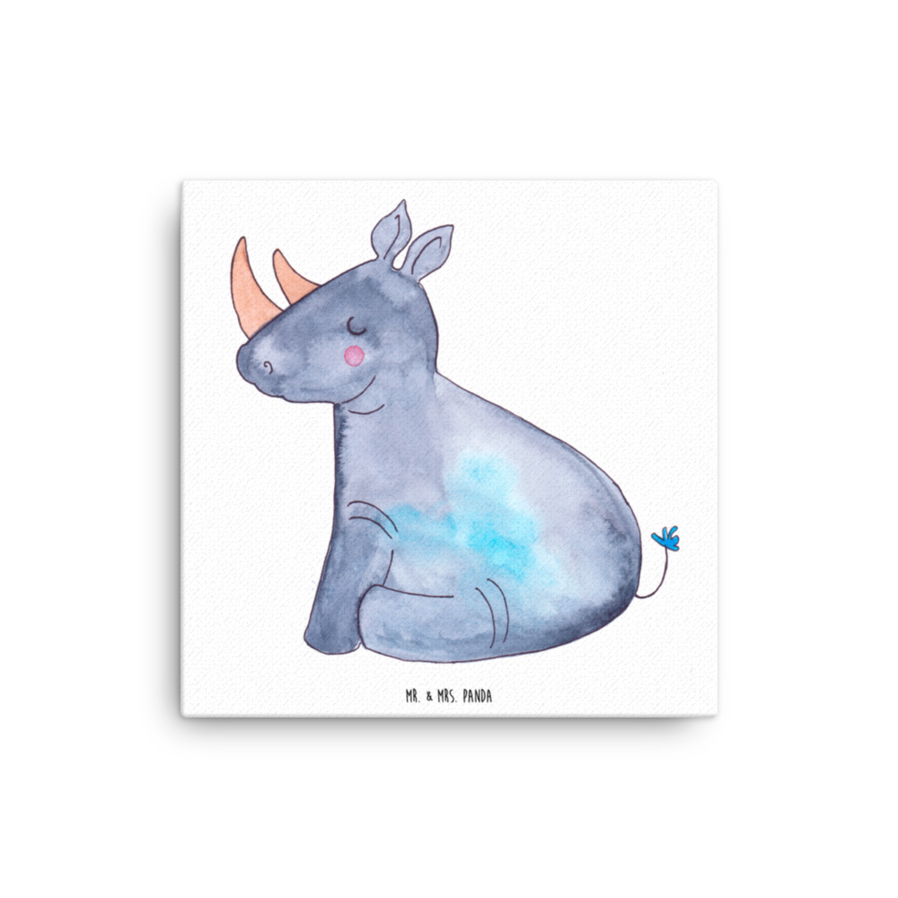 Leinwand Bild Einhorn Nashorn Leinwand, Bild, Kunstdruck, Wanddeko, Dekoration, Einhorn, Einhörner, Einhorn Deko, Pegasus, Unicorn, Regenbogen, witzig, lustig, Zoo, Glitzer, Einhornpower, Erwachsenwerden, Nashorn, Nashörner