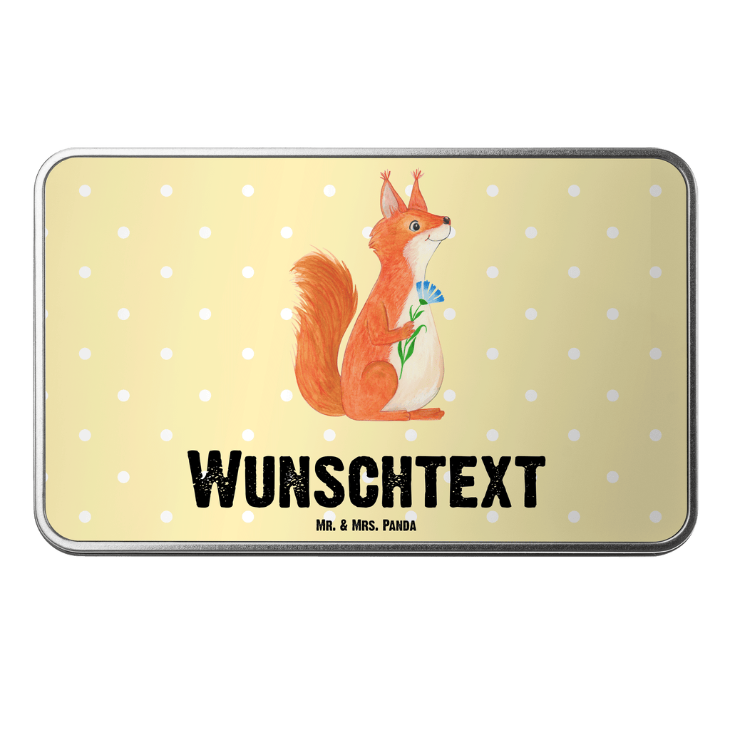 Personalisierte Metalldose Eichhörnchen Blume Personalisierte Metalldose, Dose mit Namen, Namensdose, Kiste mit Namen, Namenskiste, Tiermotive, Gute Laune, lustige Sprüche, Tiere, Eichhörnchen, Eichhorn, Spruch positiv, Lachen, Spaß, Motivation Sprüche, Motivation Bilder, glücklich Spruch, Spruch Deko