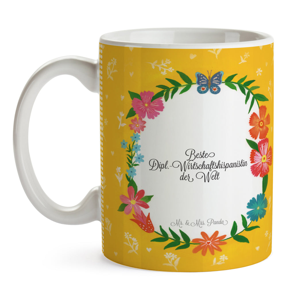 Tasse Design Frame Happy Girls Dipl.-Wirtschaftshispanistin Tasse, Kaffeetasse, Teetasse, Becher, Kaffeebecher, Teebecher, Keramiktasse, Porzellantasse, Büro Tasse, Geschenk Tasse, Tasse Sprüche, Tasse Motive, Kaffeetassen, Tasse bedrucken, Designer Tasse, Cappuccino Tassen, Schöne Teetassen, Geschenk