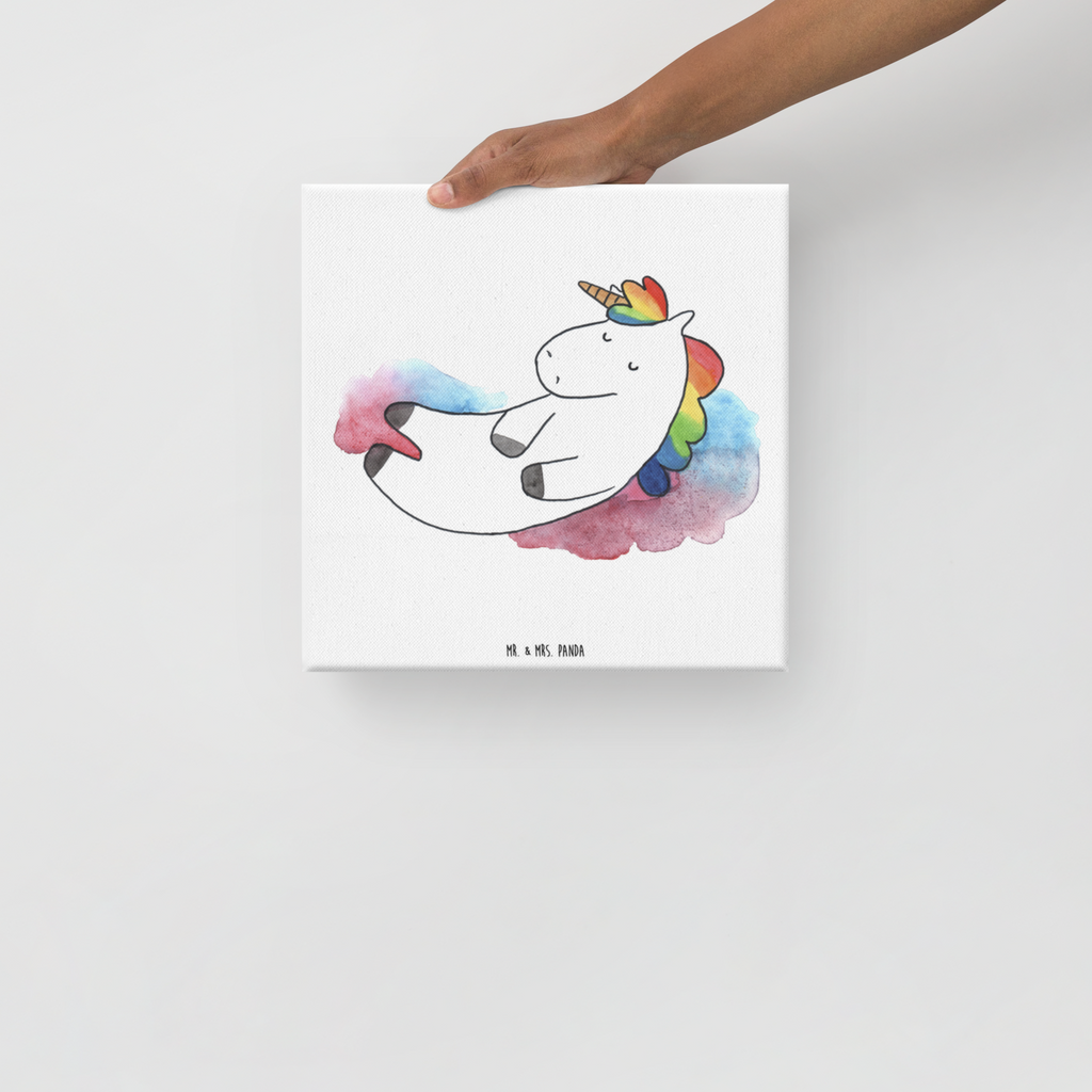 Leinwand Bild Einhorn Wolke 7 Leinwand, Bild, Kunstdruck, Wanddeko, Dekoration, Einhorn, Einhörner, Einhorn Deko, Pegasus, Unicorn, verliebt, Menschen, witzig, lustig, Geschenk, Glaube, Realität, Lächeln