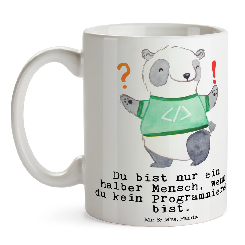 Tasse Programmierer mit Herz Tasse, Kaffeetasse, Teetasse, Becher, Kaffeebecher, Teebecher, Keramiktasse, Porzellantasse, Büro Tasse, Geschenk Tasse, Tasse Sprüche, Tasse Motive, Kaffeetassen, Tasse bedrucken, Designer Tasse, Cappuccino Tassen, Schöne Teetassen, Beruf, Ausbildung, Jubiläum, Abschied, Rente, Kollege, Kollegin, Geschenk, Schenken, Arbeitskollege, Mitarbeiter, Firma, Danke, Dankeschön, Programmierer, Softwareingenieur, Softwarentwickler, Computerfreak, Datenverarbeiter, Computerfachmann, IT-Spezialist, Nerd