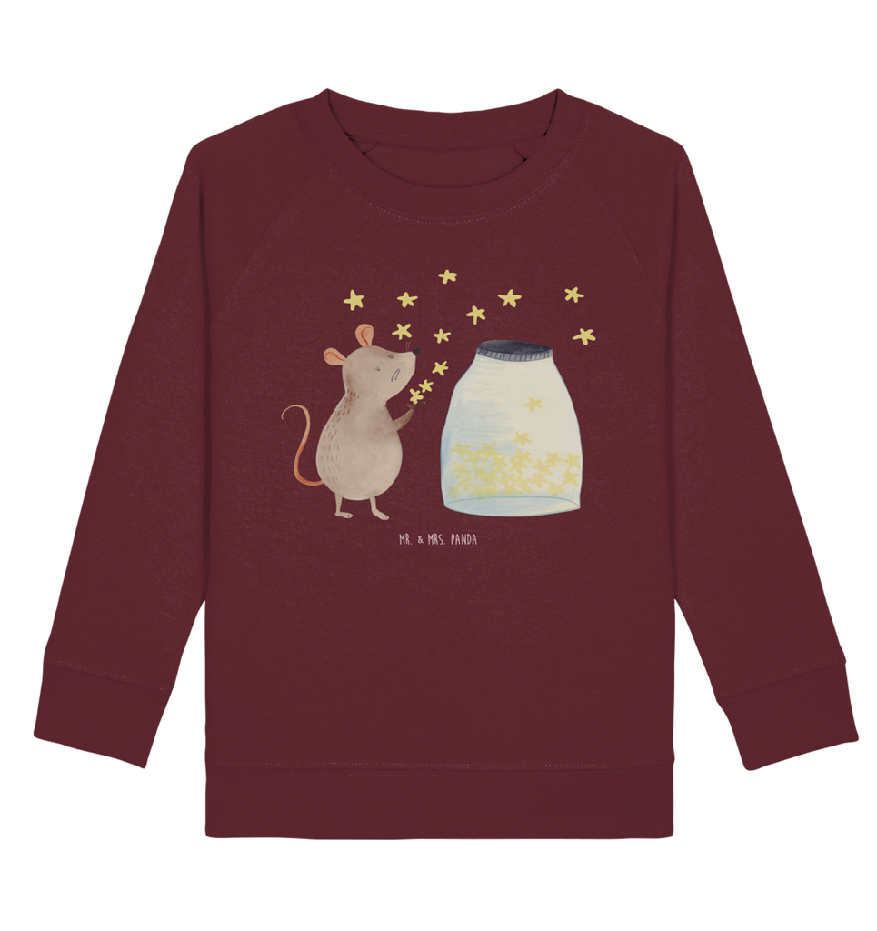 Organic Kinder Pullover Maus Sterne Kinder Pullover, Kinder Sweatshirt, Jungen, Mädchen, Tiermotive, Gute Laune, lustige Sprüche, Tiere, Maus, Sterne, Wunsch, Kind, Taufe, Taufgeschenk, Geburt, Schwangerschaft, erstes Kind, Kindergeburtstag, Geburtstag, Hoffnung, Träume